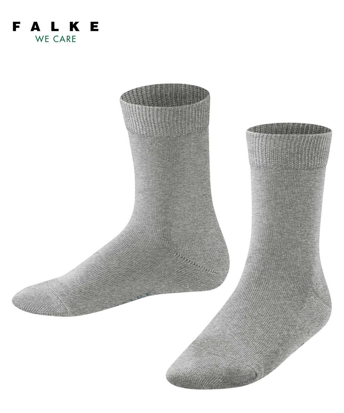 Falke Family Socks Socken Kinder Grau | 8470195-GW