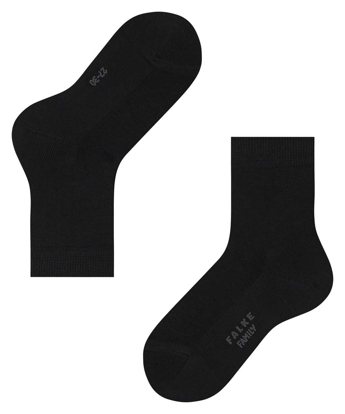 Falke Family Socks Socken Kinder Schwarz | 1896543-FH