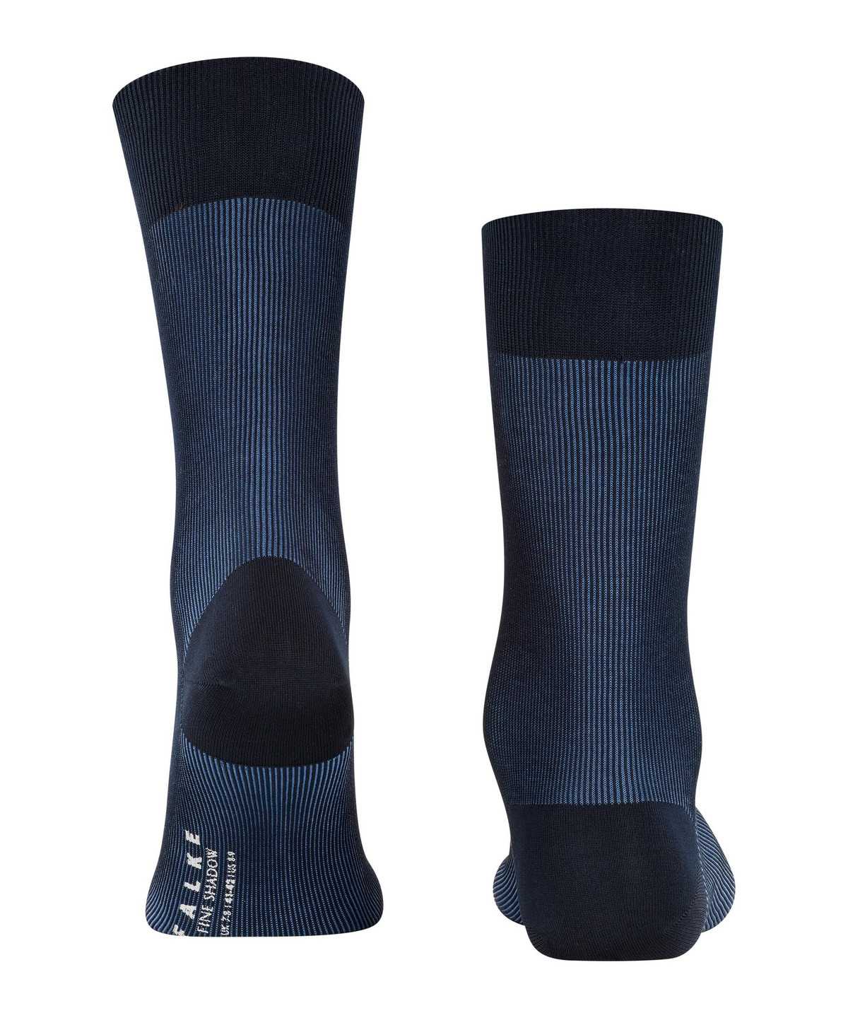 Falke Fine Shadow Socks Socken Herren Blau | 5217048-PJ