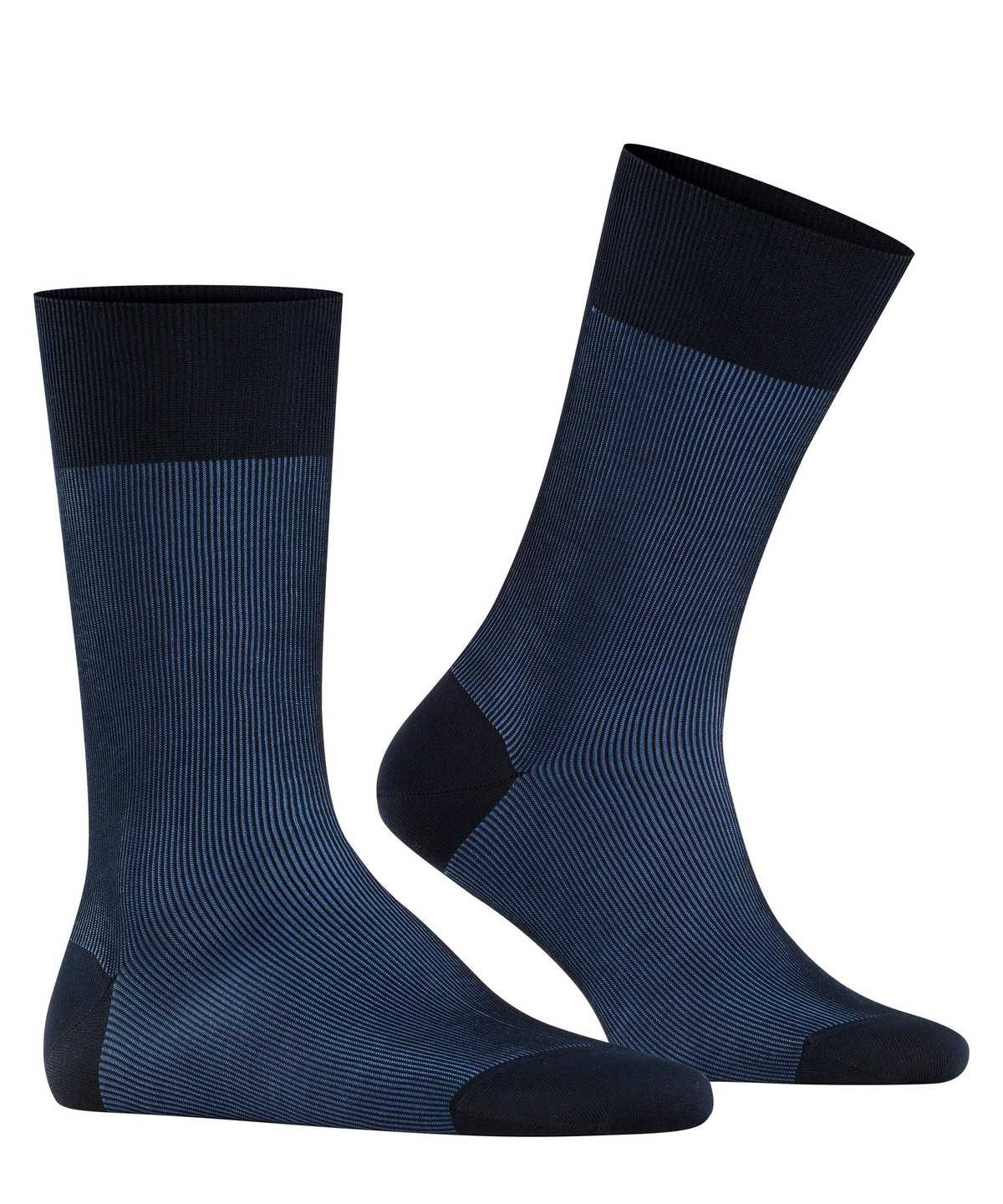 Falke Fine Shadow Socks Socken Herren Blau | 5217048-PJ