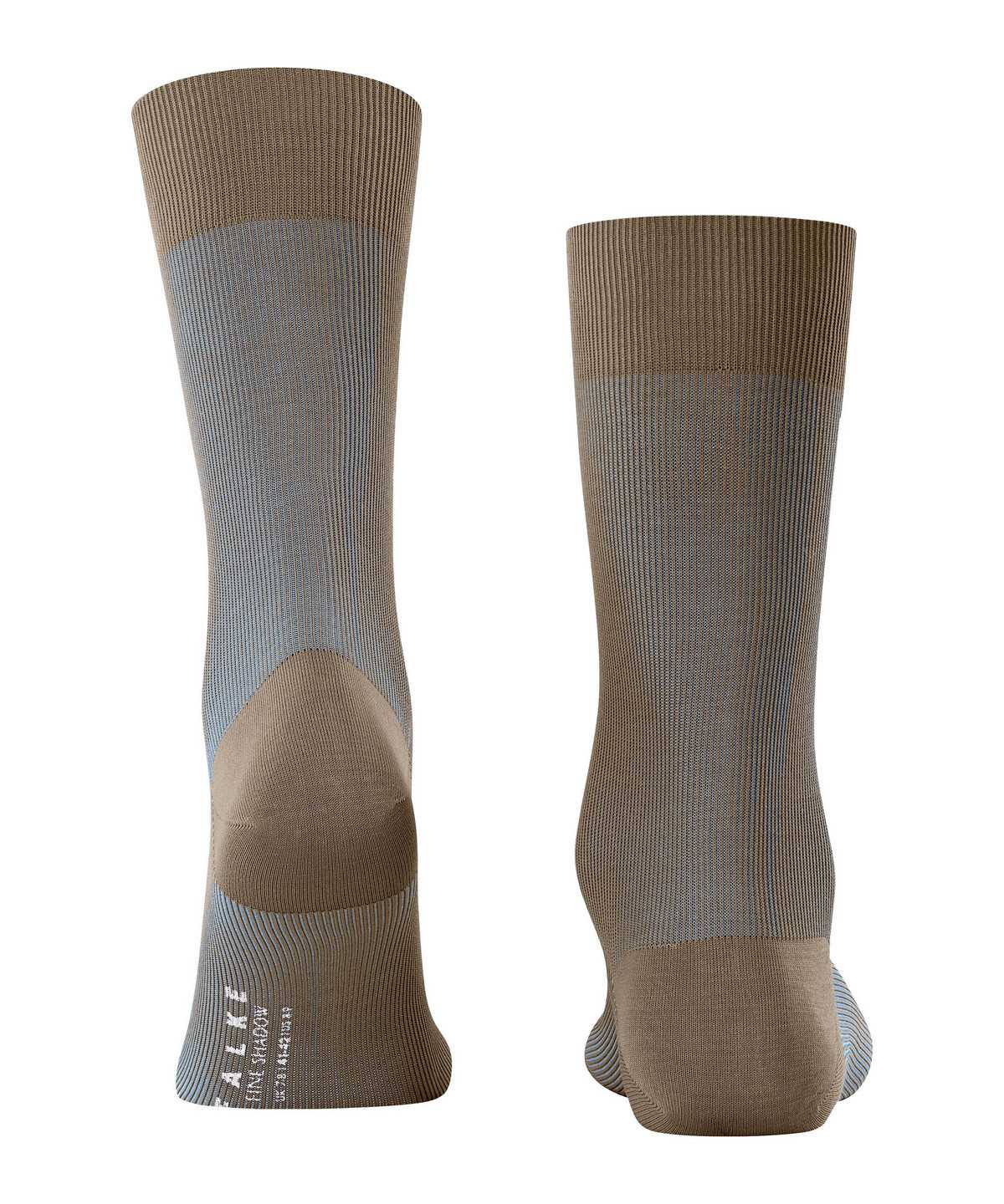 Falke Fine Shadow Socks Socken Herren Braun | 1620389-WF