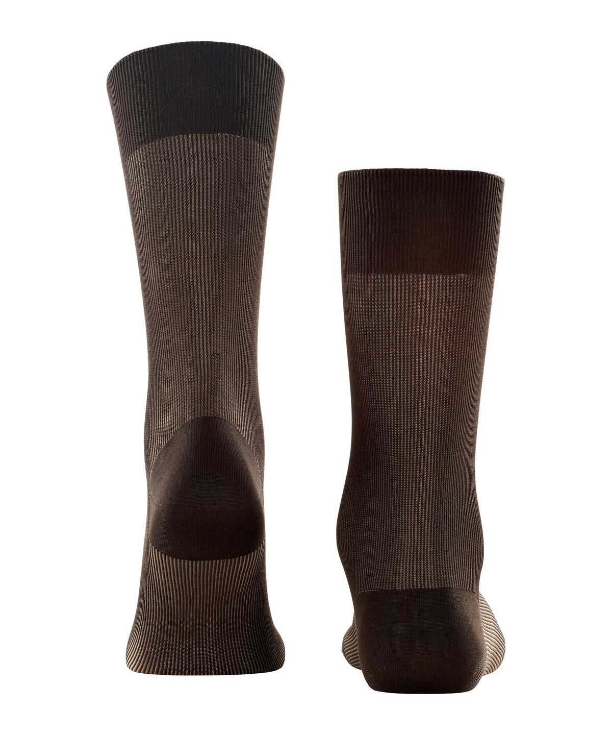 Falke Fine Shadow Socks Socken Herren Braun | 5016893-CK