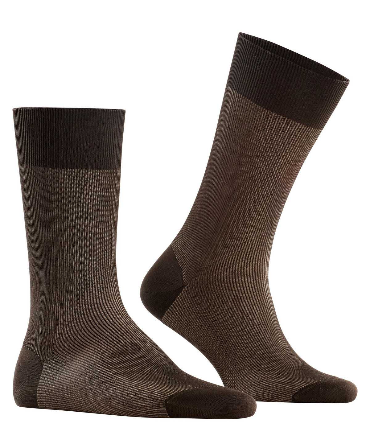 Falke Fine Shadow Socks Socken Herren Braun | 5016893-CK