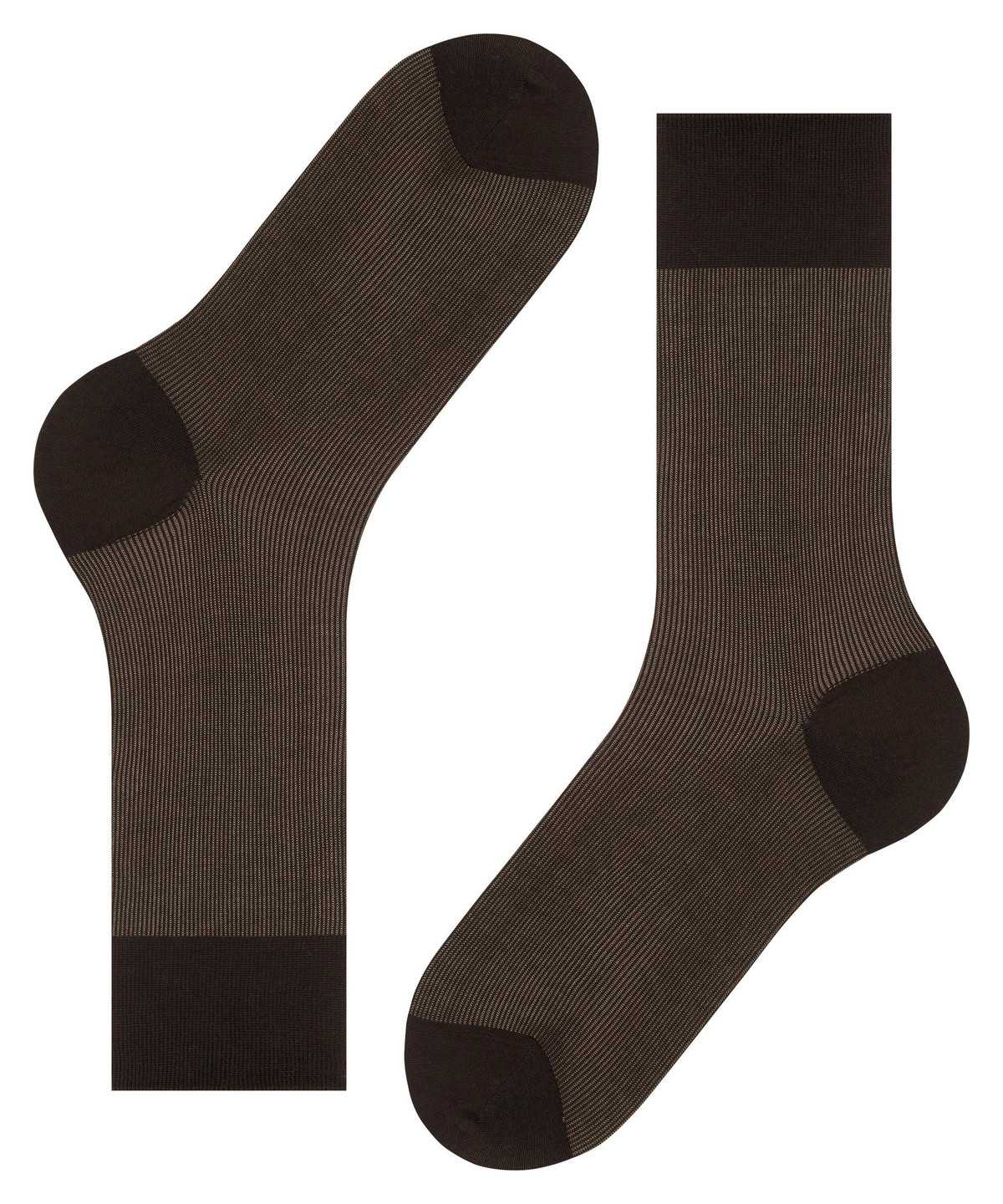 Falke Fine Shadow Socks Socken Herren Braun | 5016893-CK