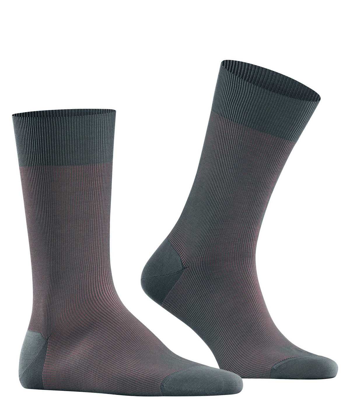 Falke Fine Shadow Socks Socken Herren Grau | 6245389-WU