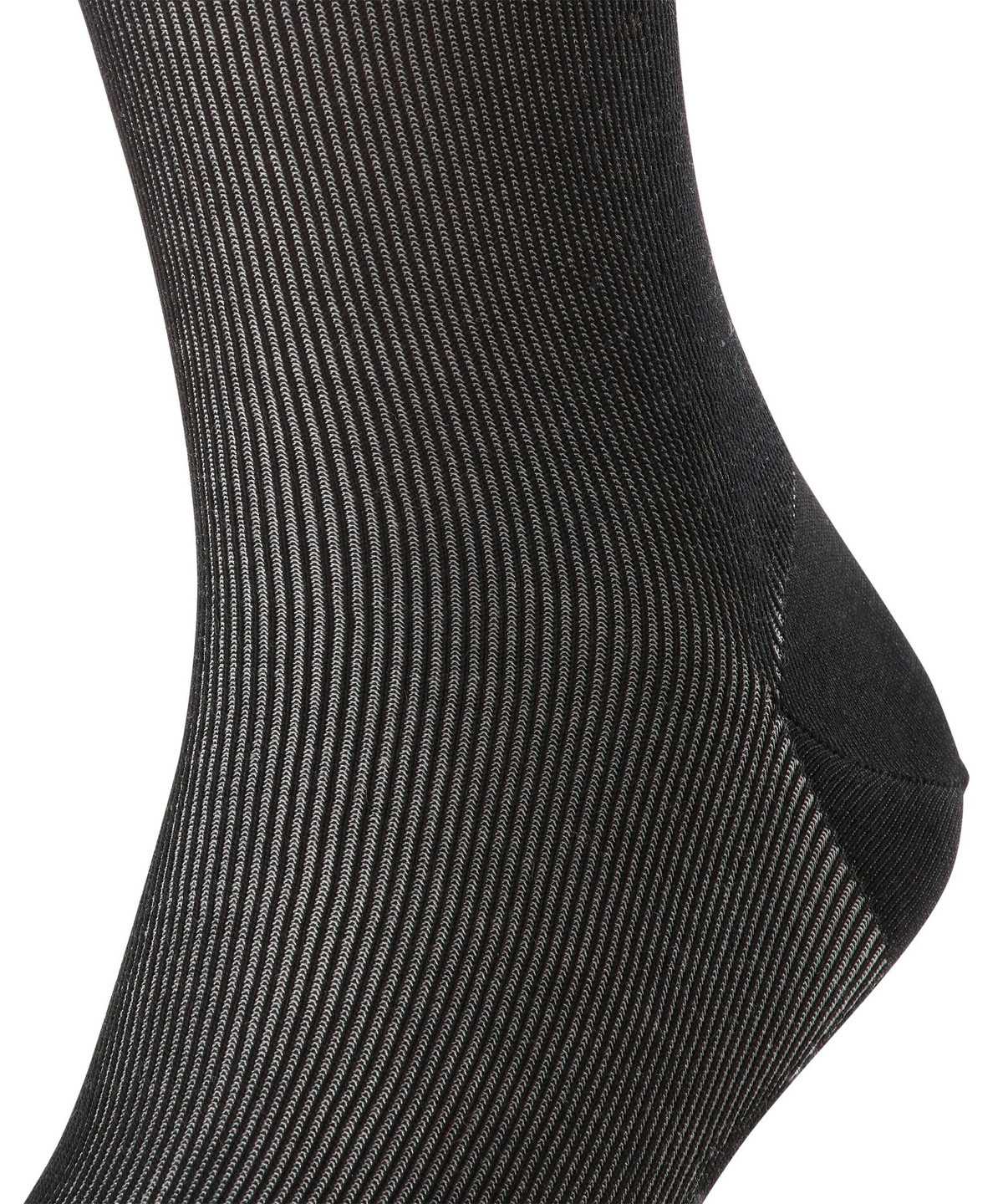 Falke Fine Shadow Socks Socken Herren Schwarz | 1580649-TC