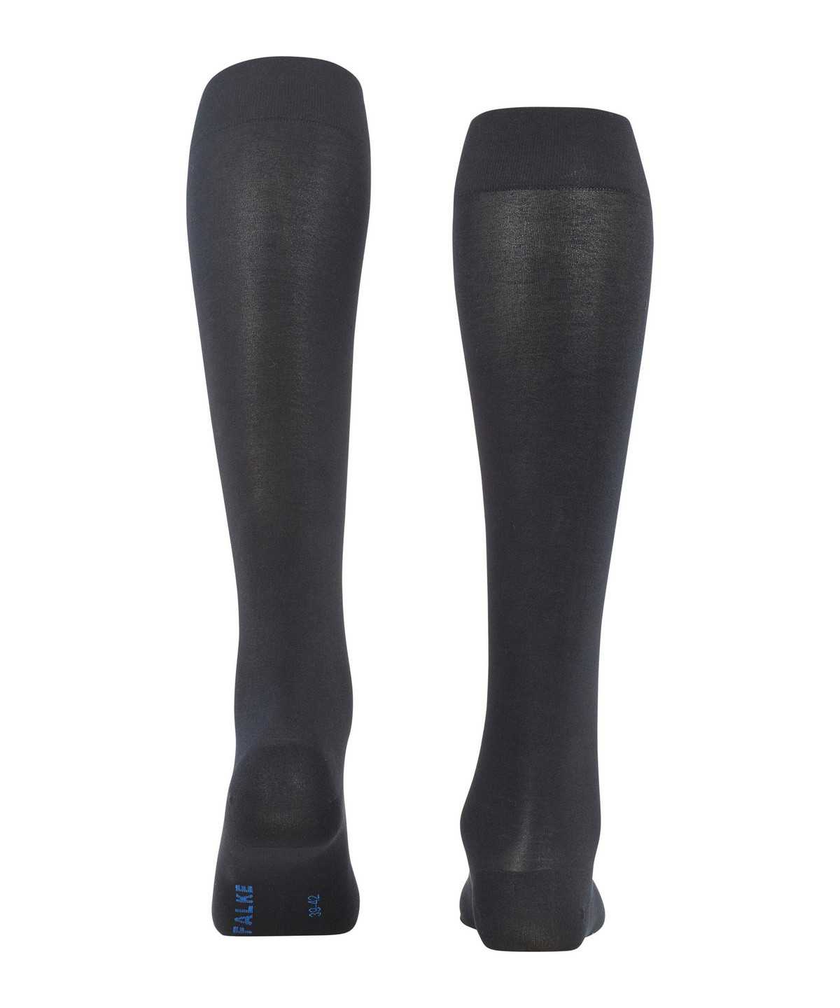 Falke Fine Softness 50 DEN Knee-high Socks Socken Damen Schwarz | 3591827-TJ