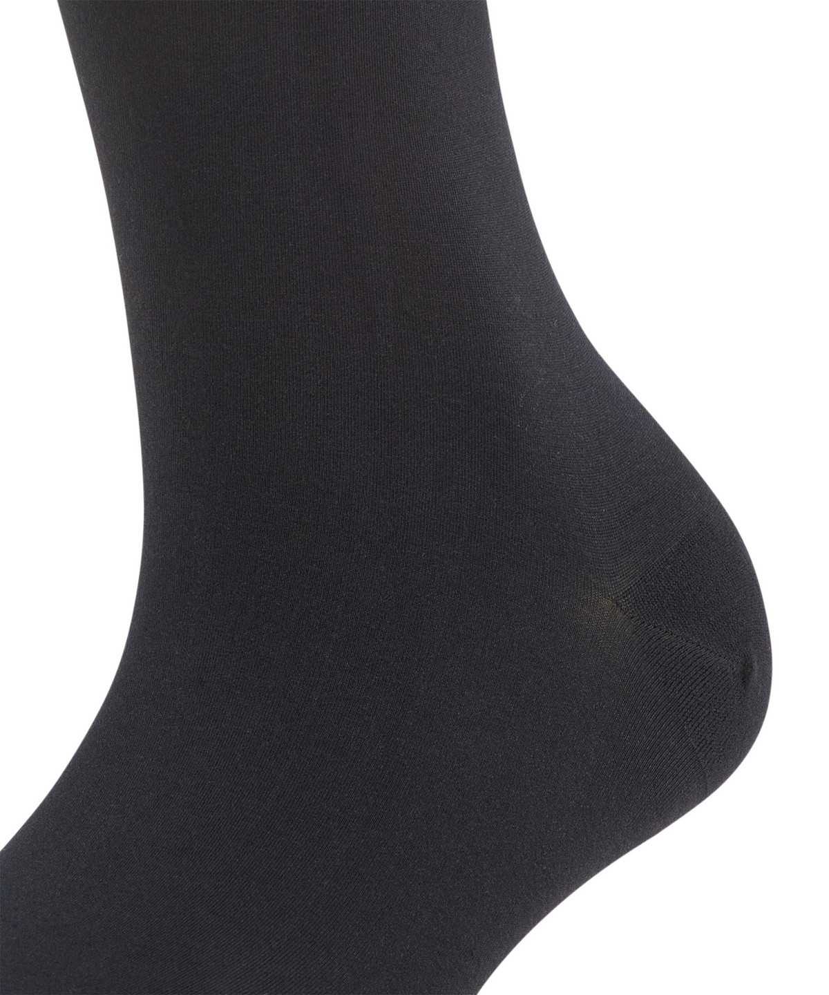 Falke Fine Softness 50 DEN Knee-high Socks Socken Damen Schwarz | 3591827-TJ