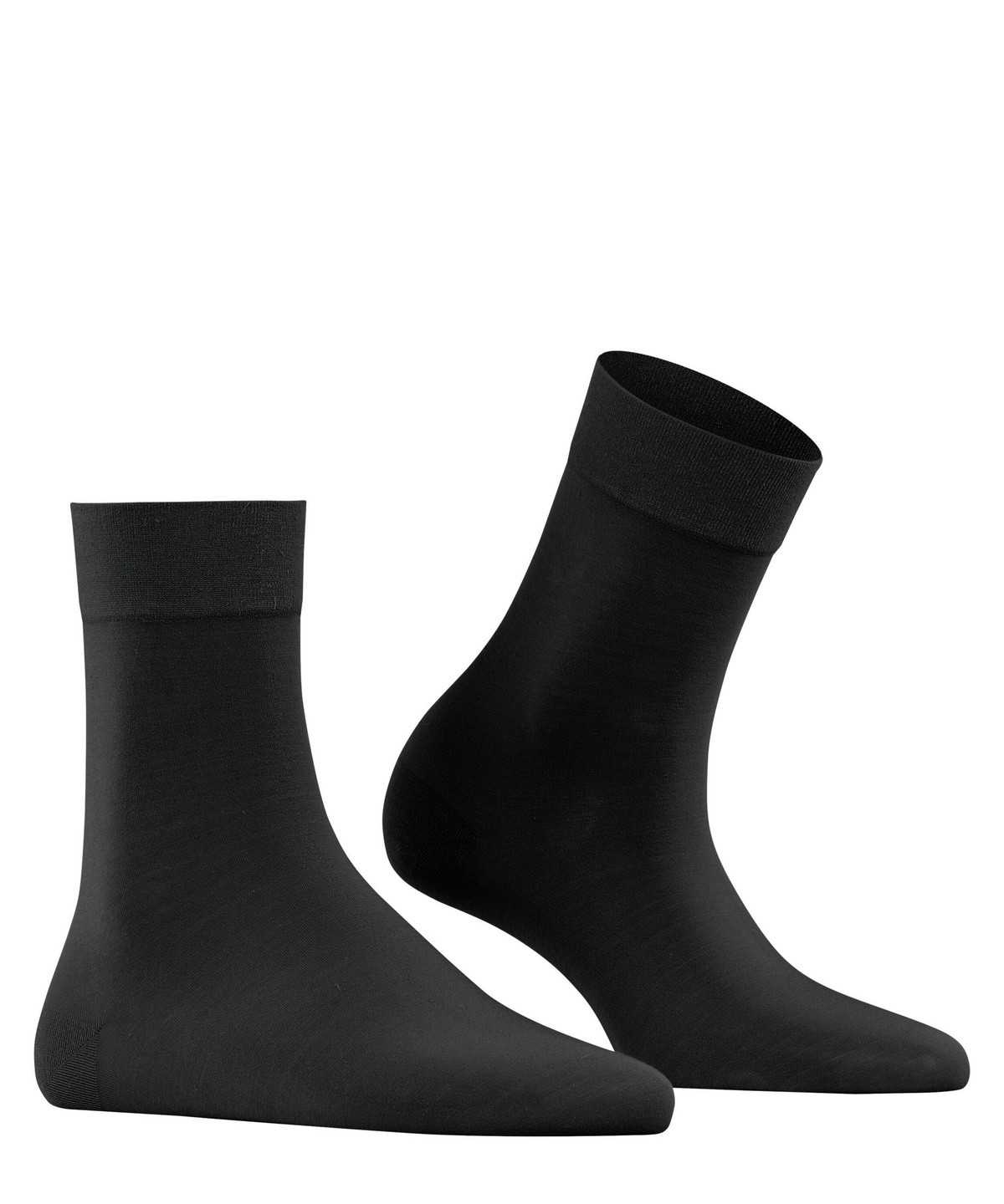 Falke Fine Softness 50 DEN Socks Socken Damen Schwarz | 4375681-DR