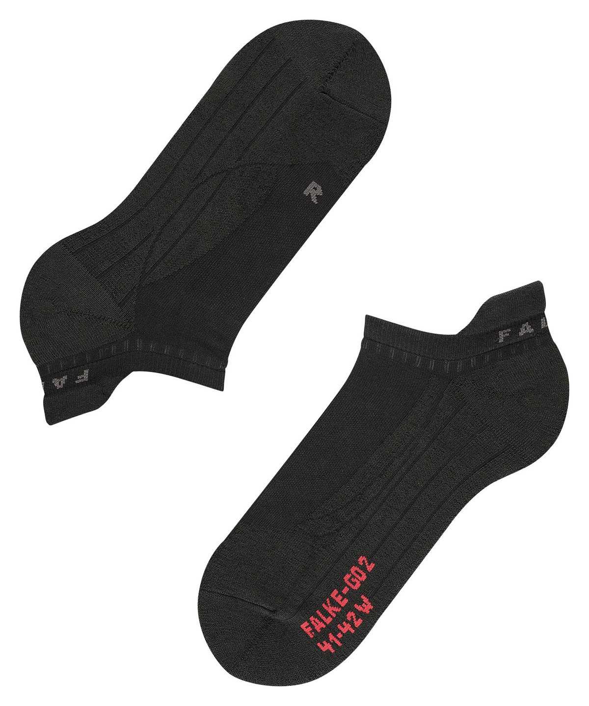 Falke GO2 Invisible Golf Invisibles Sports Socks Damen Schwarz | 7965038-JV