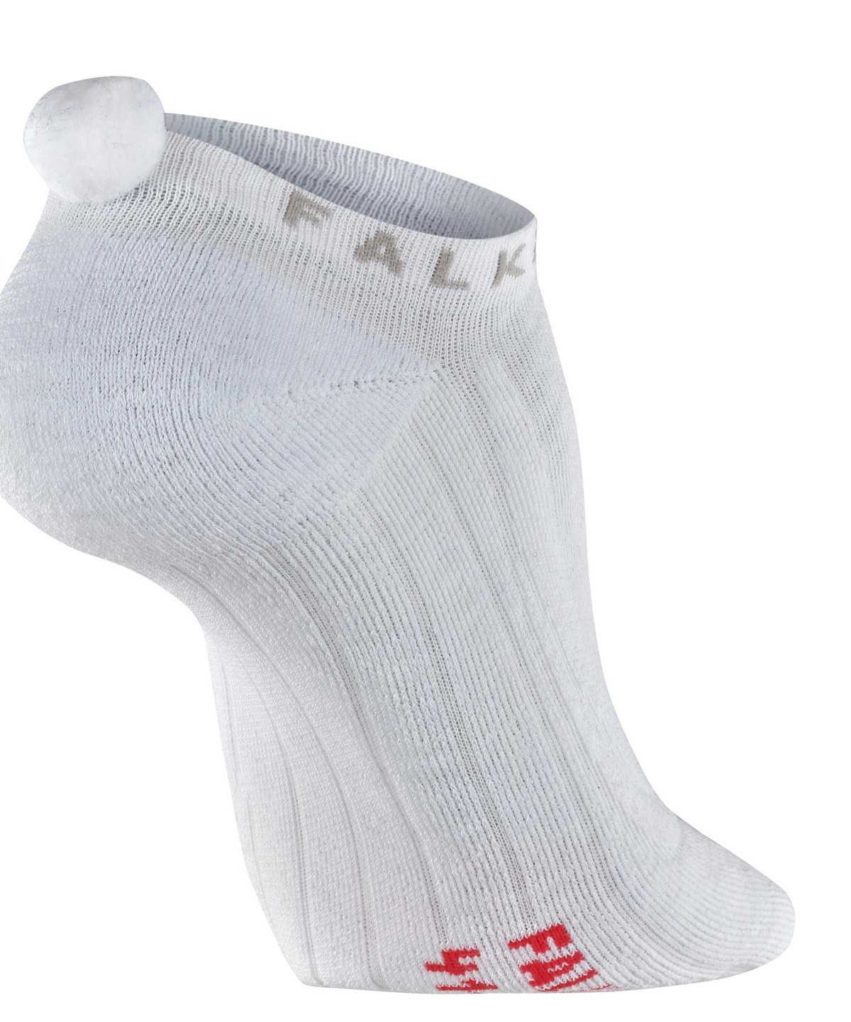 Falke GO2 Pompom Golf Invisibles Sports Socks Damen Weiß | 7415063-JX