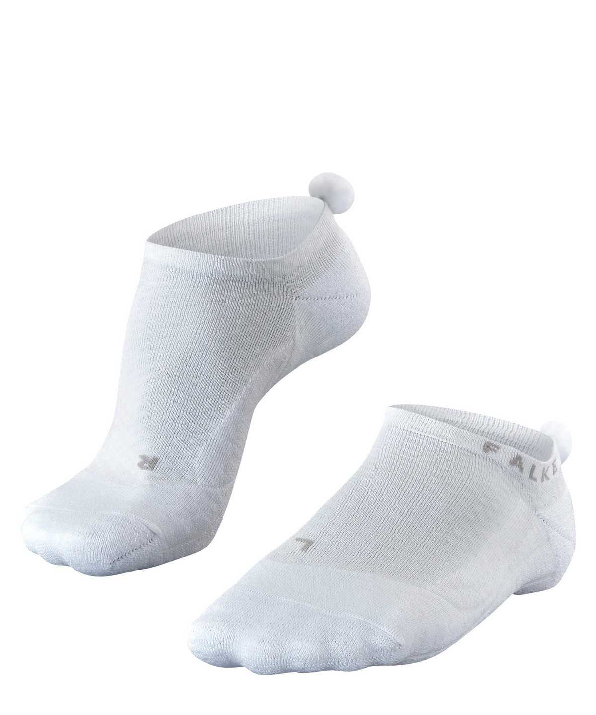 Falke GO2 Pompom Golf Invisibles Sports Socks Damen Weiß | 7415063-JX