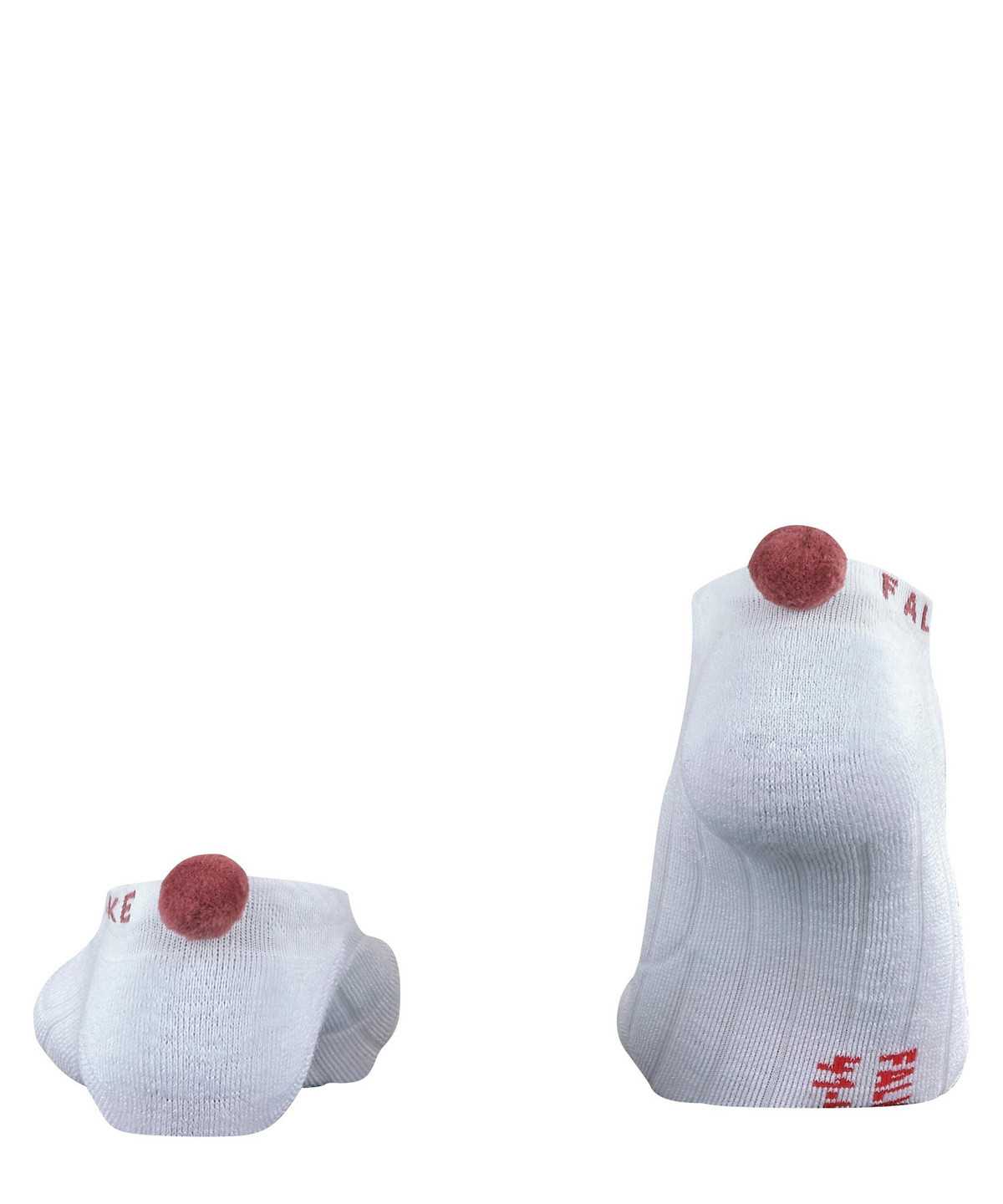 Falke GO2 Pompom Golf Invisibles Sports Socks Damen Weiß | 8371206-NW