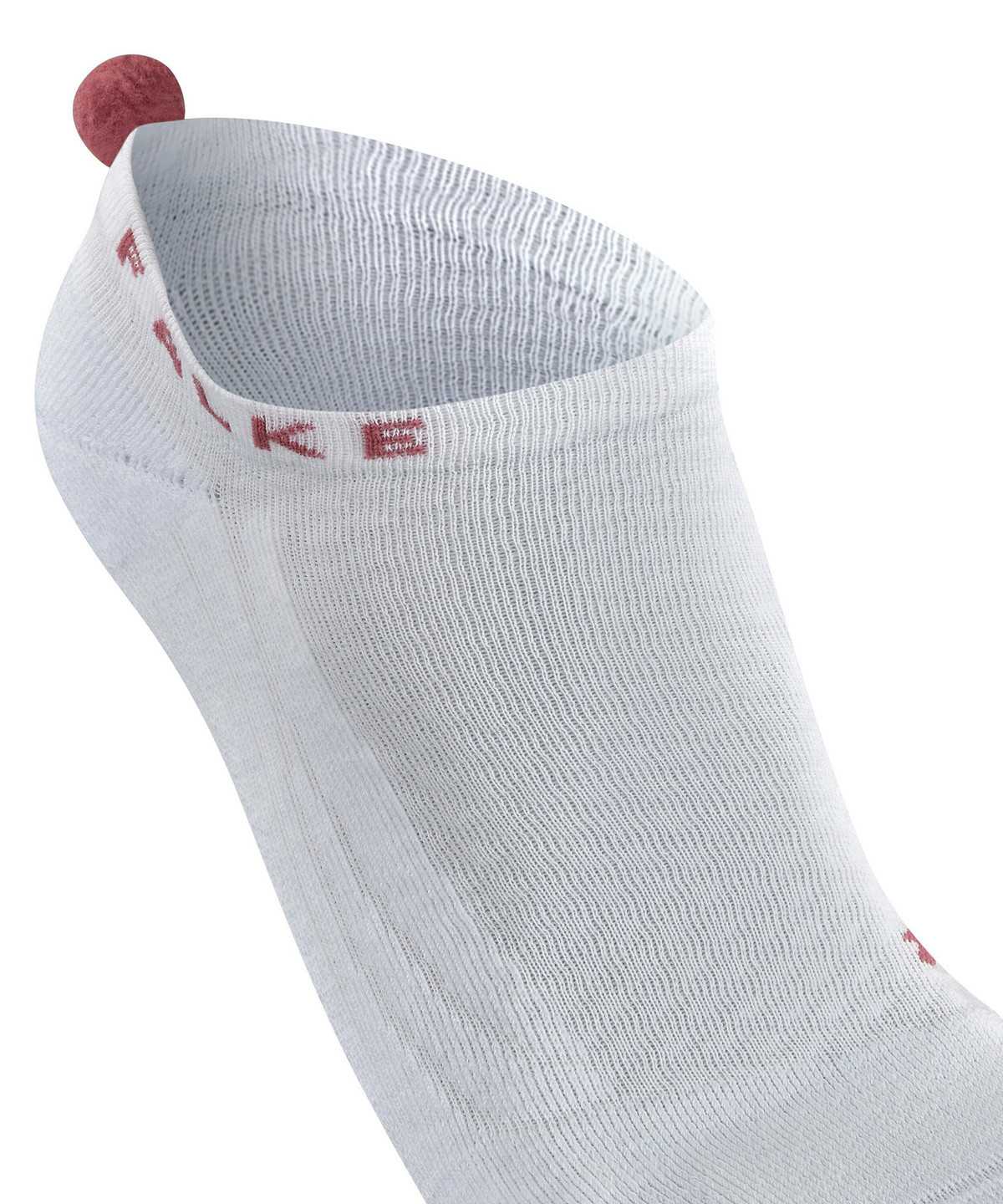 Falke GO2 Pompom Golf Invisibles Sports Socks Damen Weiß | 8371206-NW