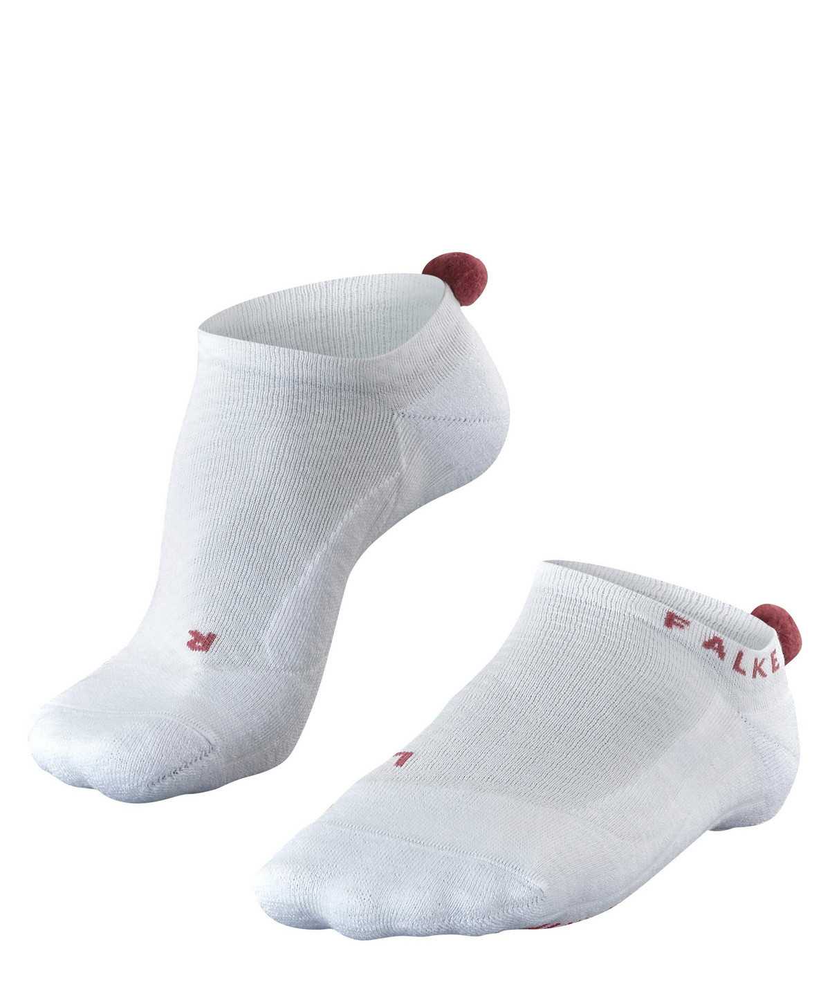 Falke GO2 Pompom Golf Invisibles Sports Socks Damen Weiß | 8371206-NW