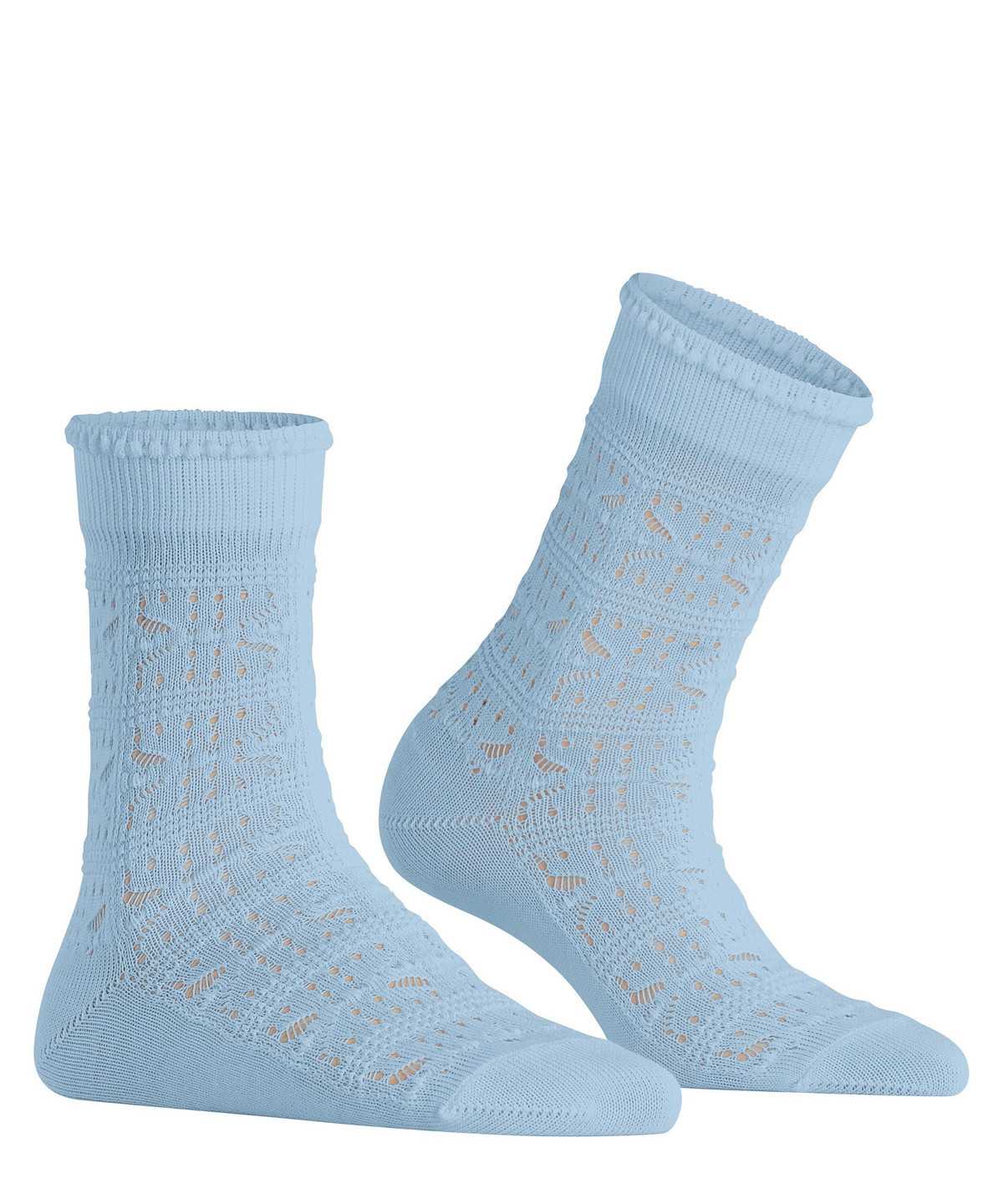 Falke Granny Square Socks Socken Damen Blau | 4835017-CN