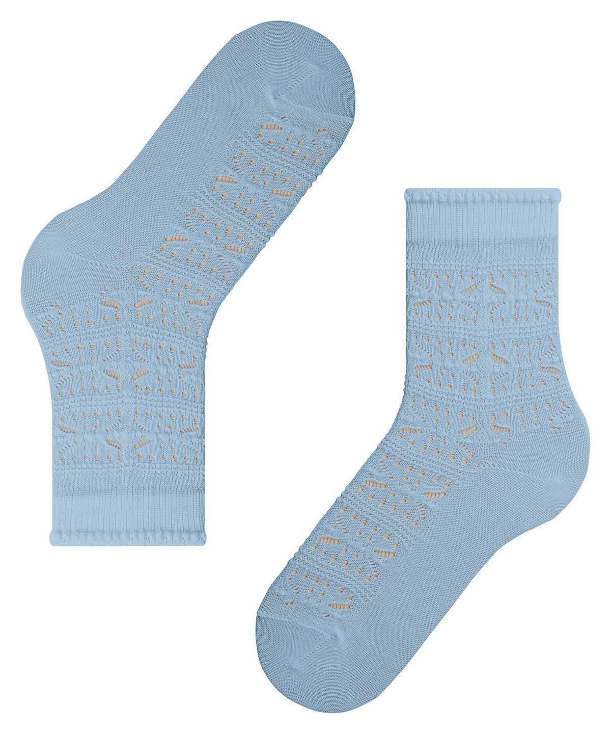 Falke Granny Square Socks Socken Damen Blau | 4835017-CN