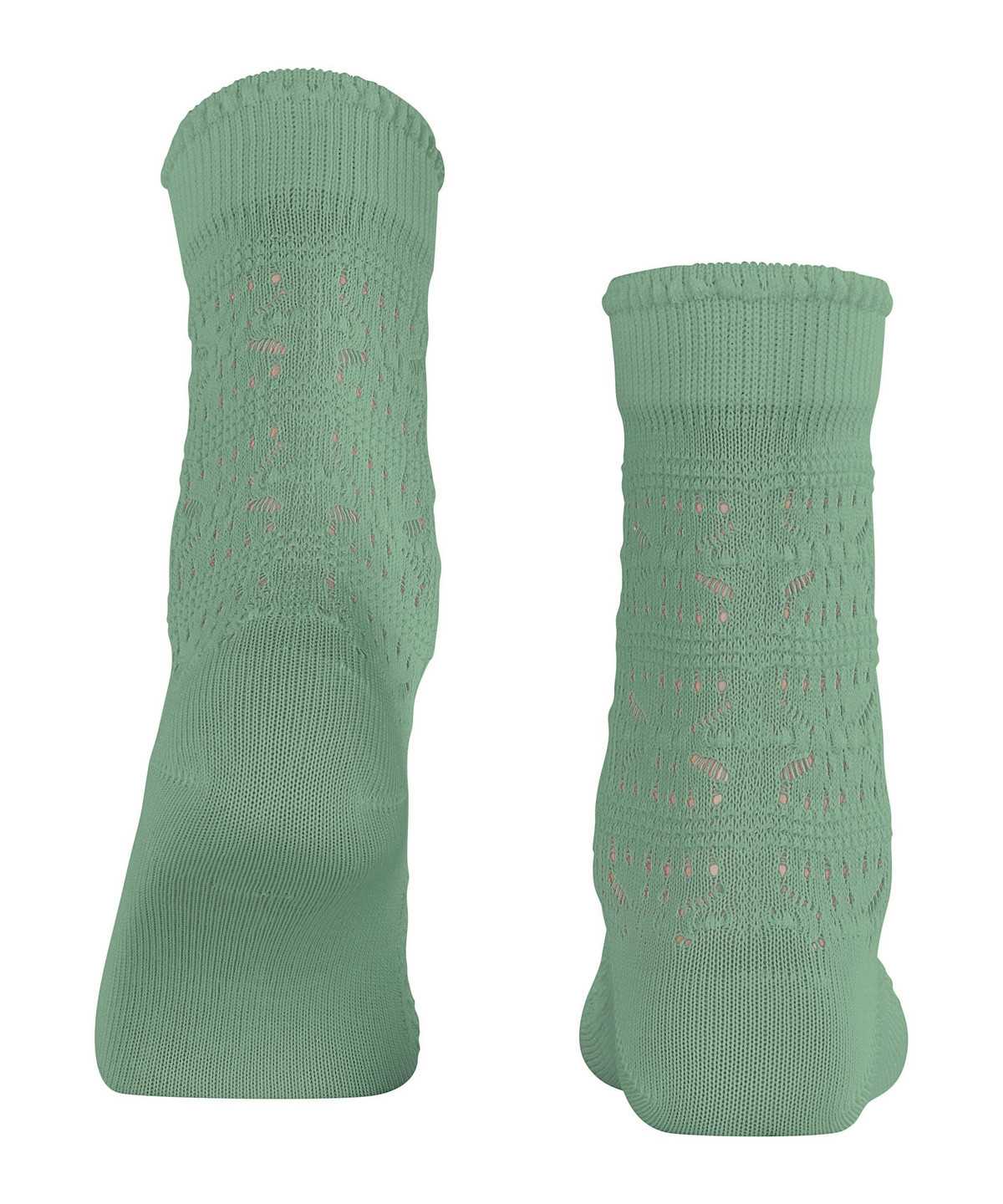 Falke Granny Square Socks Socken Damen Grün | 8072413-MR