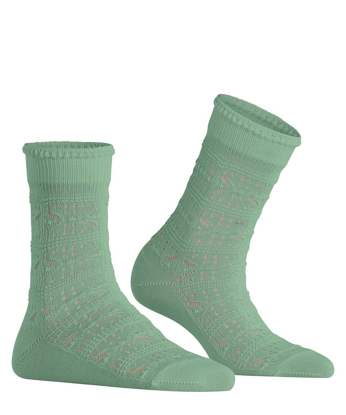 Falke Granny Square Socks Socken Damen Grün | 8072413-MR