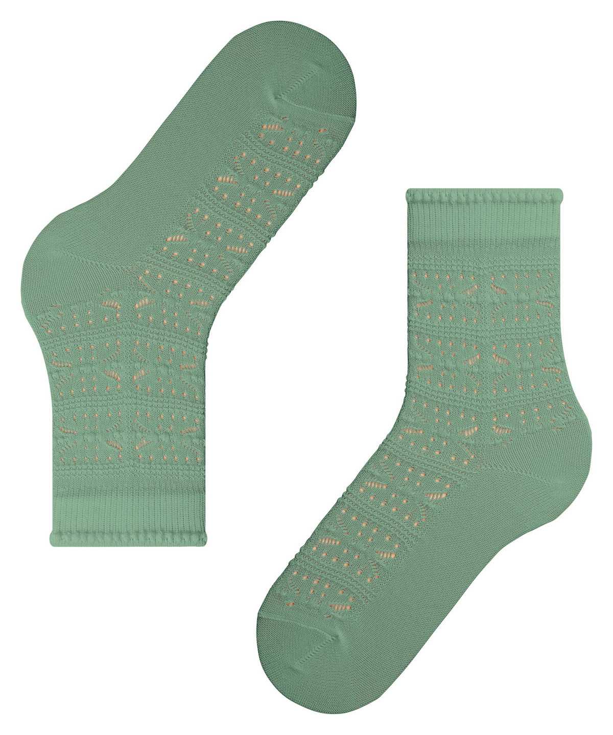 Falke Granny Square Socks Socken Damen Grün | 8072413-MR