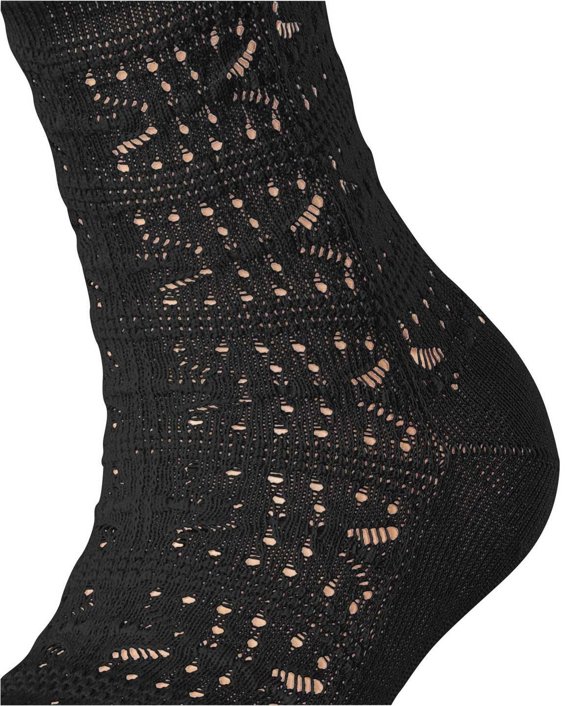 Falke Granny Square Socks Socken Damen Schwarz | 2678459-WY