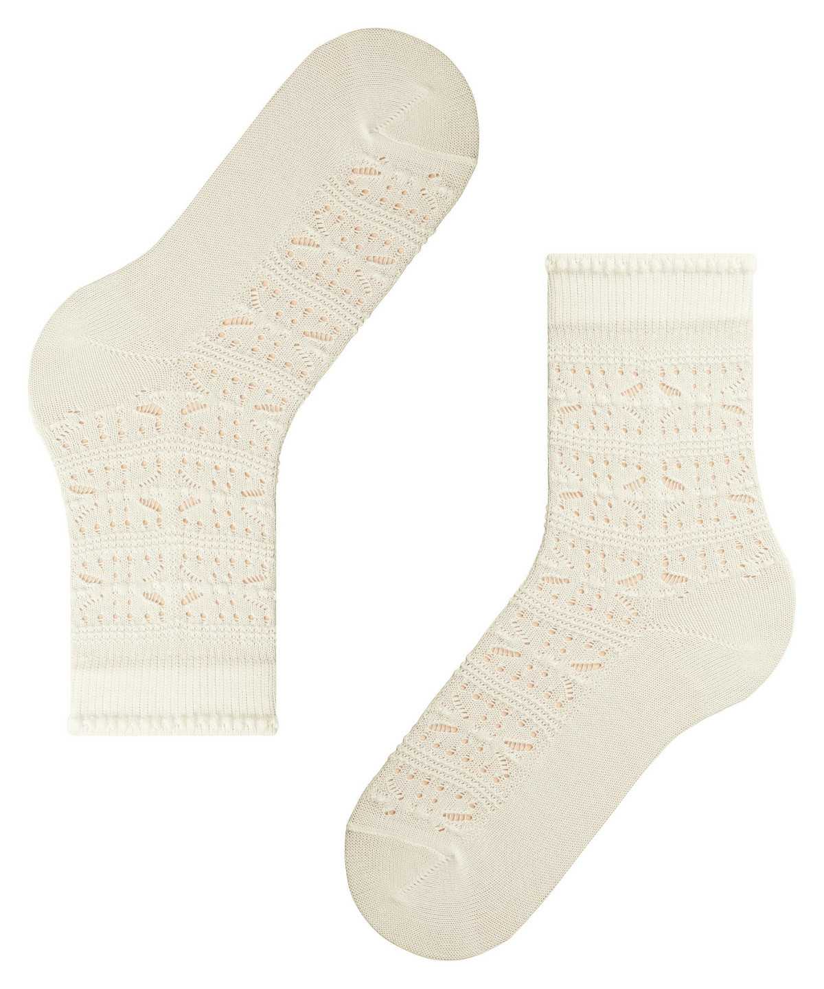 Falke Granny Square Socks Socken Damen Weiß | 8236517-OT