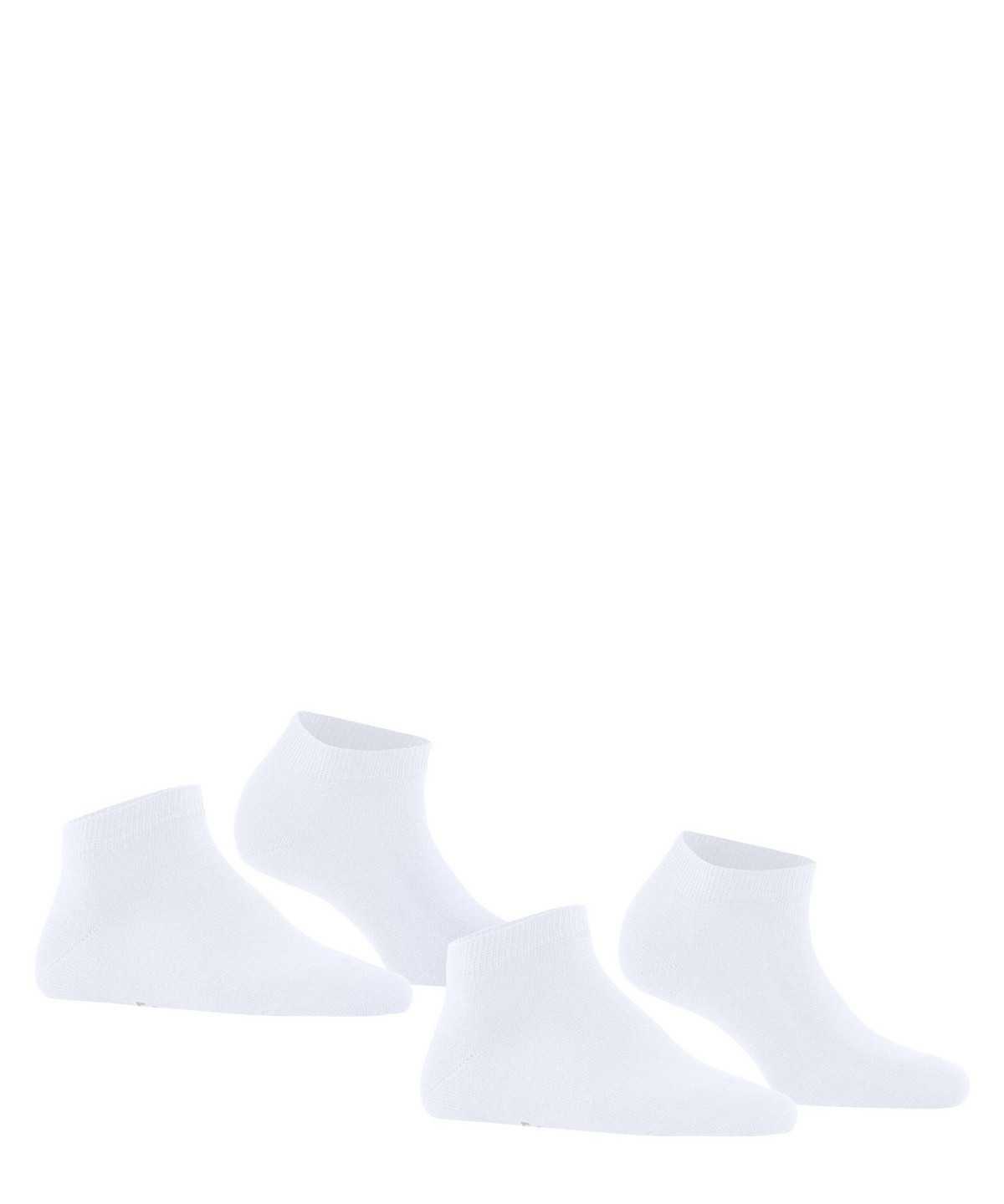 Falke Happy 2-Pack Sneaker socks Socken Damen Weiß | 1086937-RJ