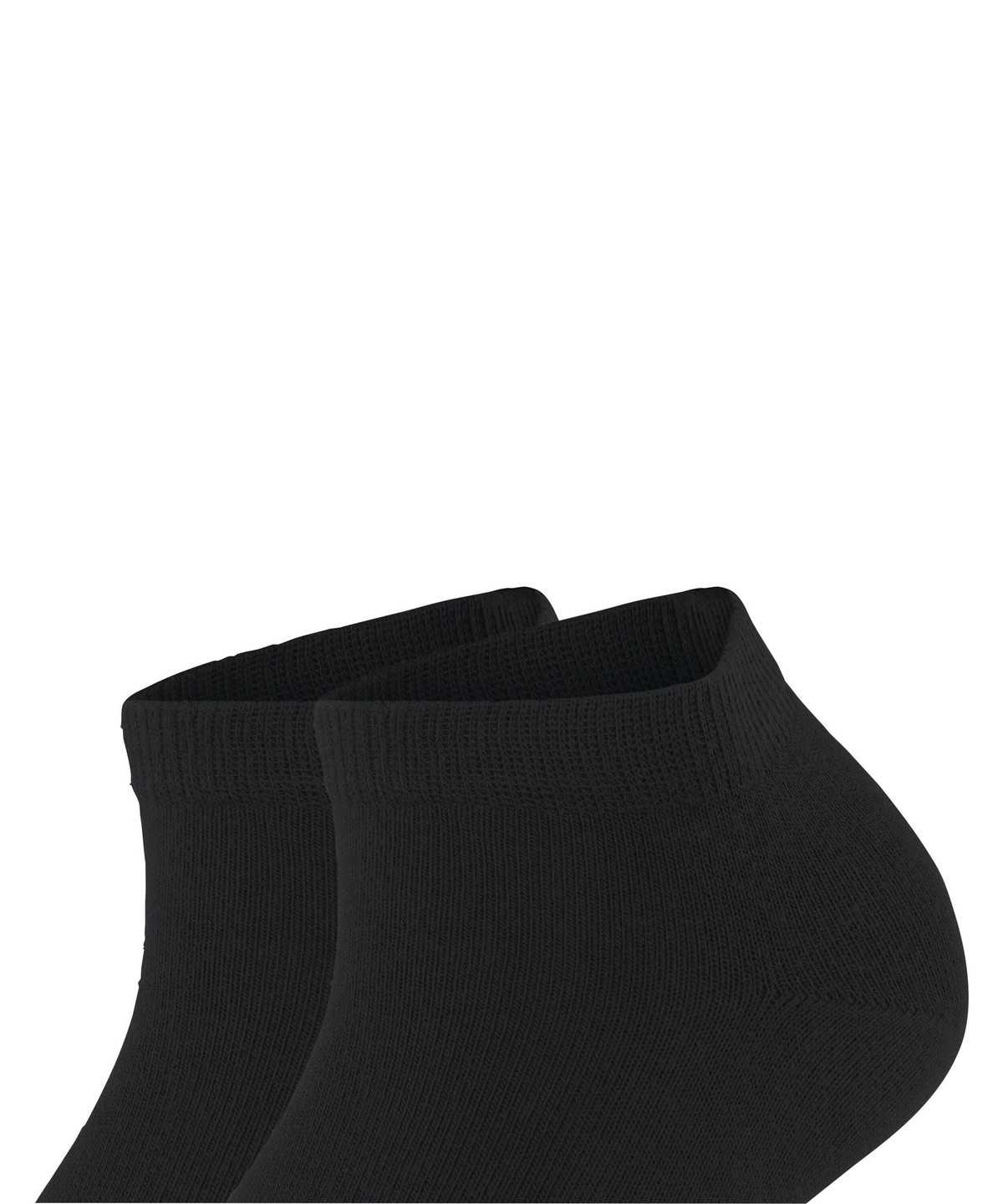 Falke Happy 2-Pack Sneaker socks Socken Damen Schwarz | 6029735-IN