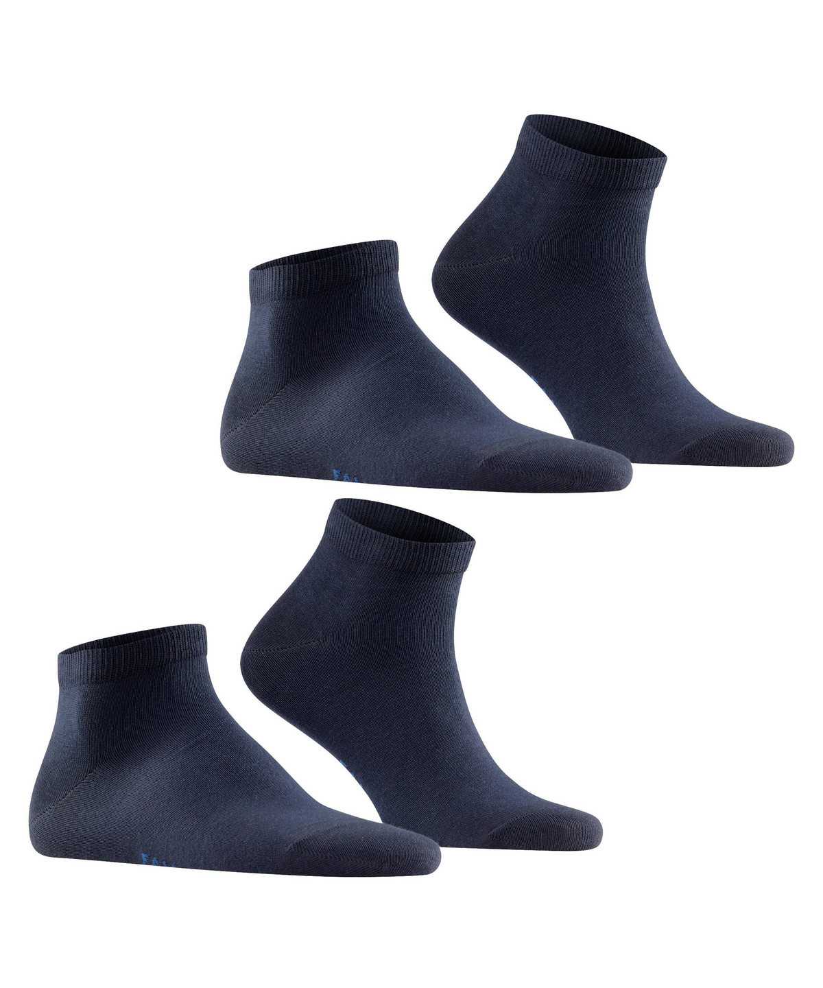 Falke Happy 2-Pack Sneaker socks Socken Herren Blau | 0351926-SO