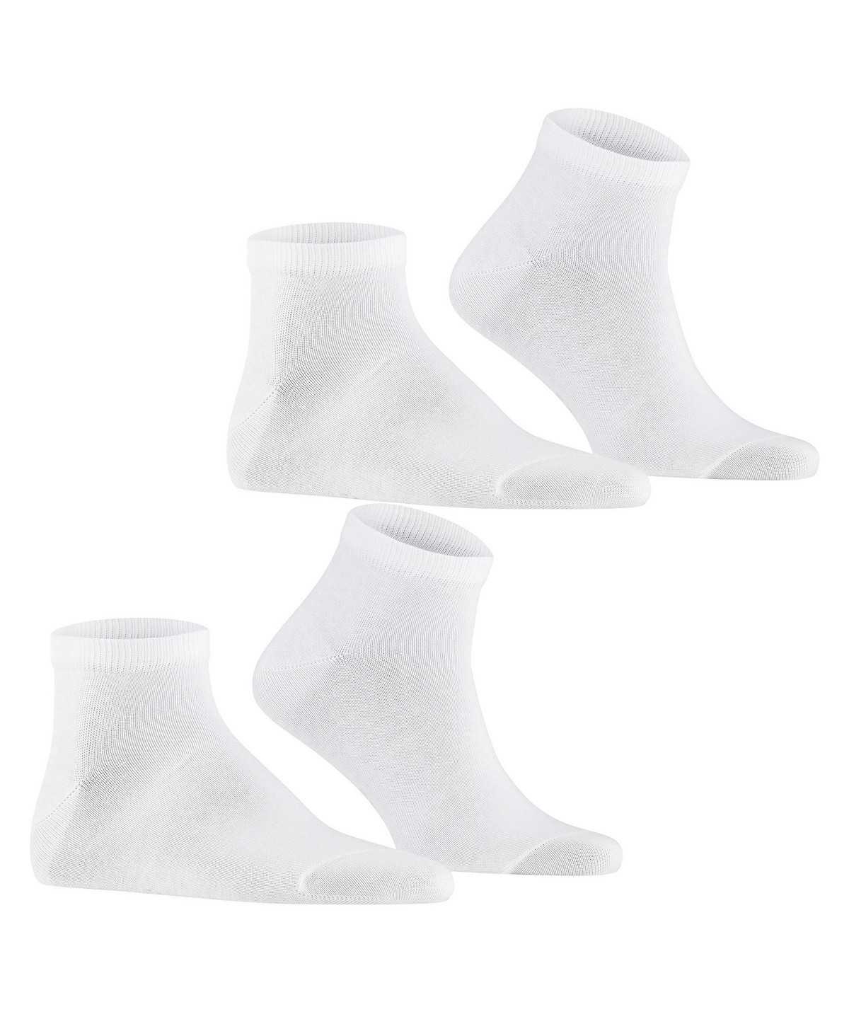 Falke Happy 2-Pack Sneaker socks Socken Herren Weiß | 3814205-ZB