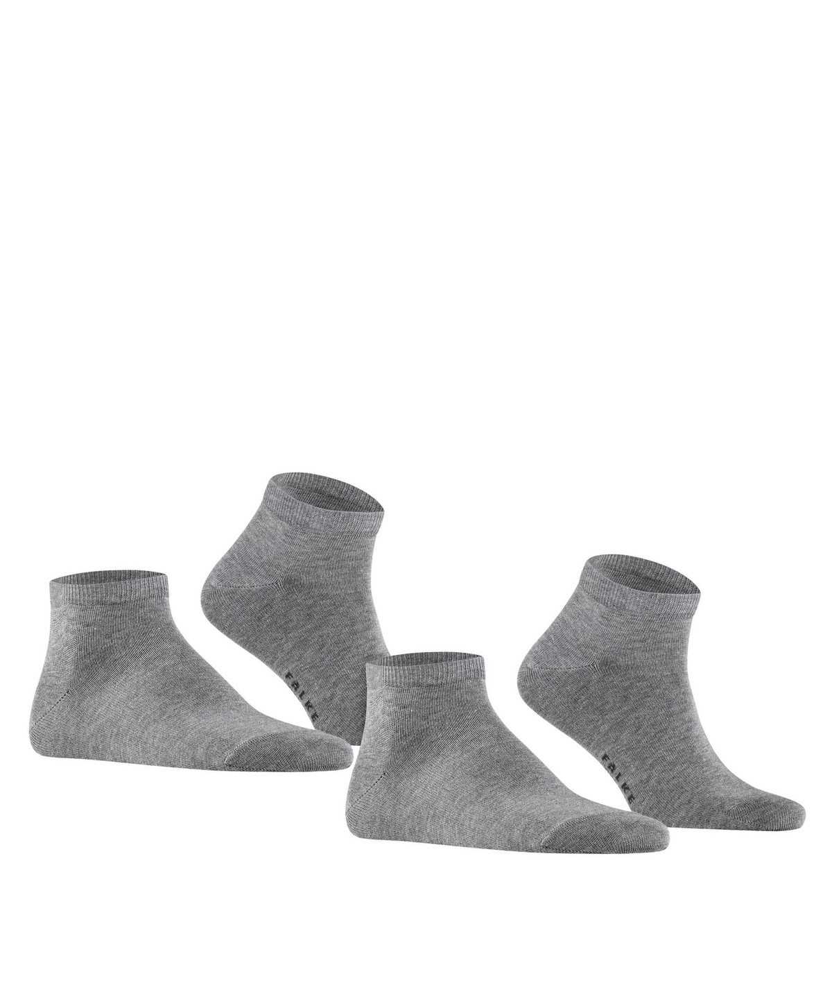 Falke Happy 2-Pack Sneaker socks Socken Herren Grau | 5764198-AZ