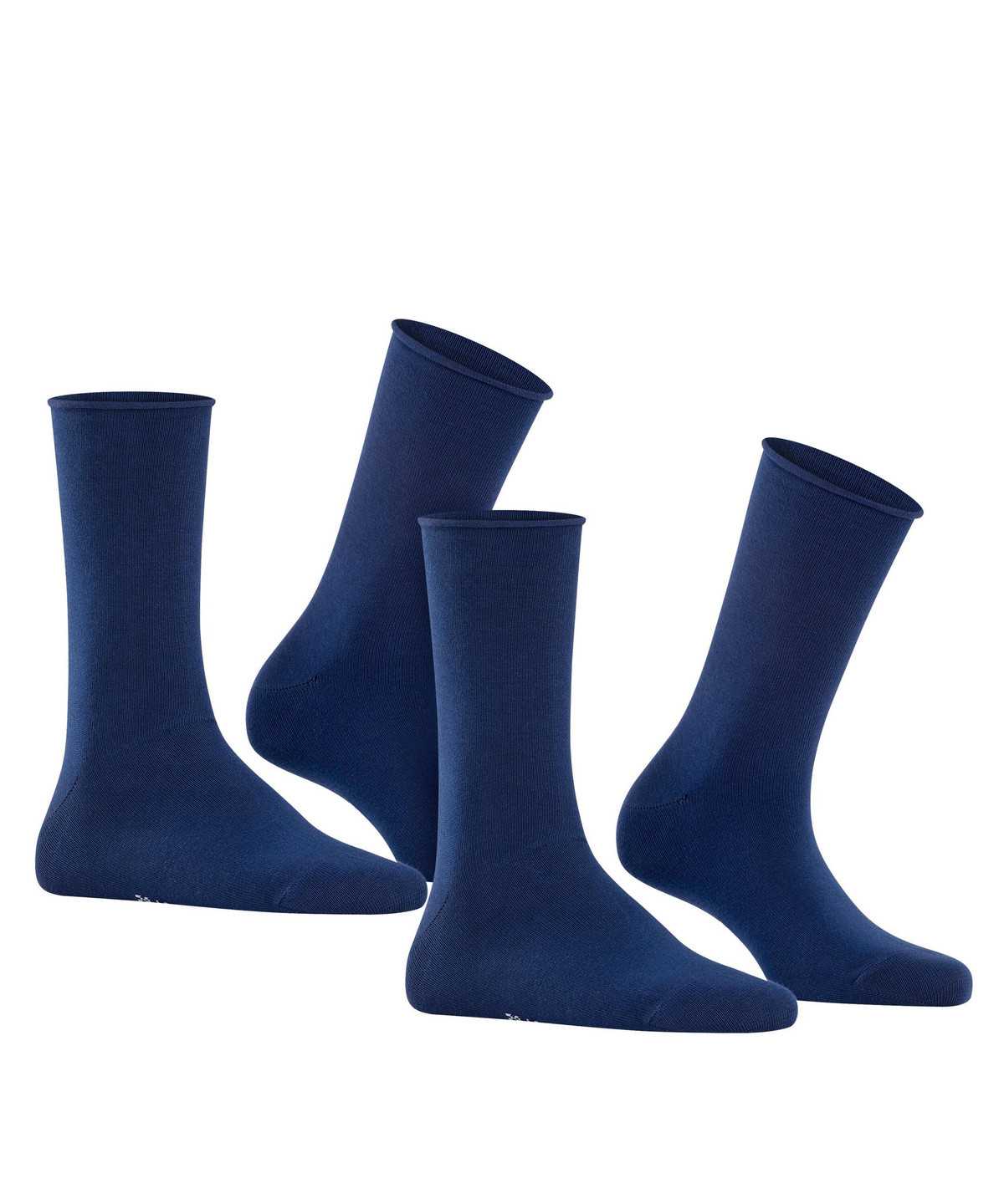 Falke Happy 2-Pack Socks Socken Damen Blau | 0689571-VY