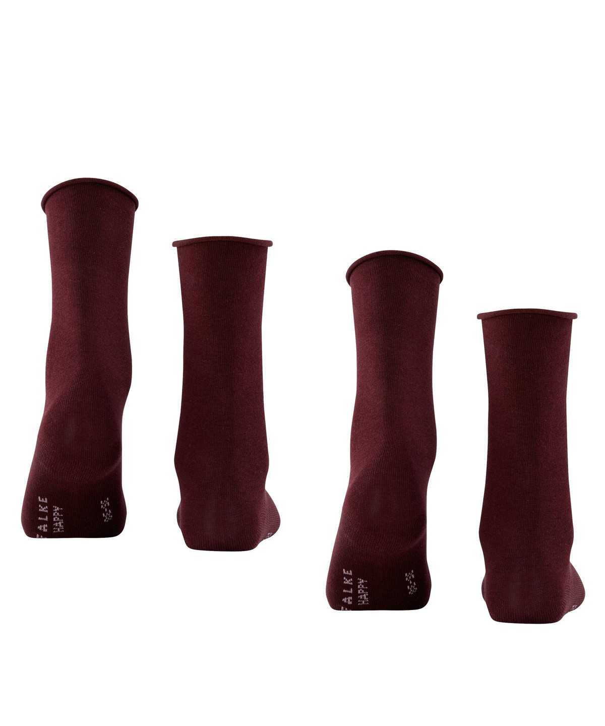 Falke Happy 2-Pack Socks Socken Damen Rot | 5832469-AM