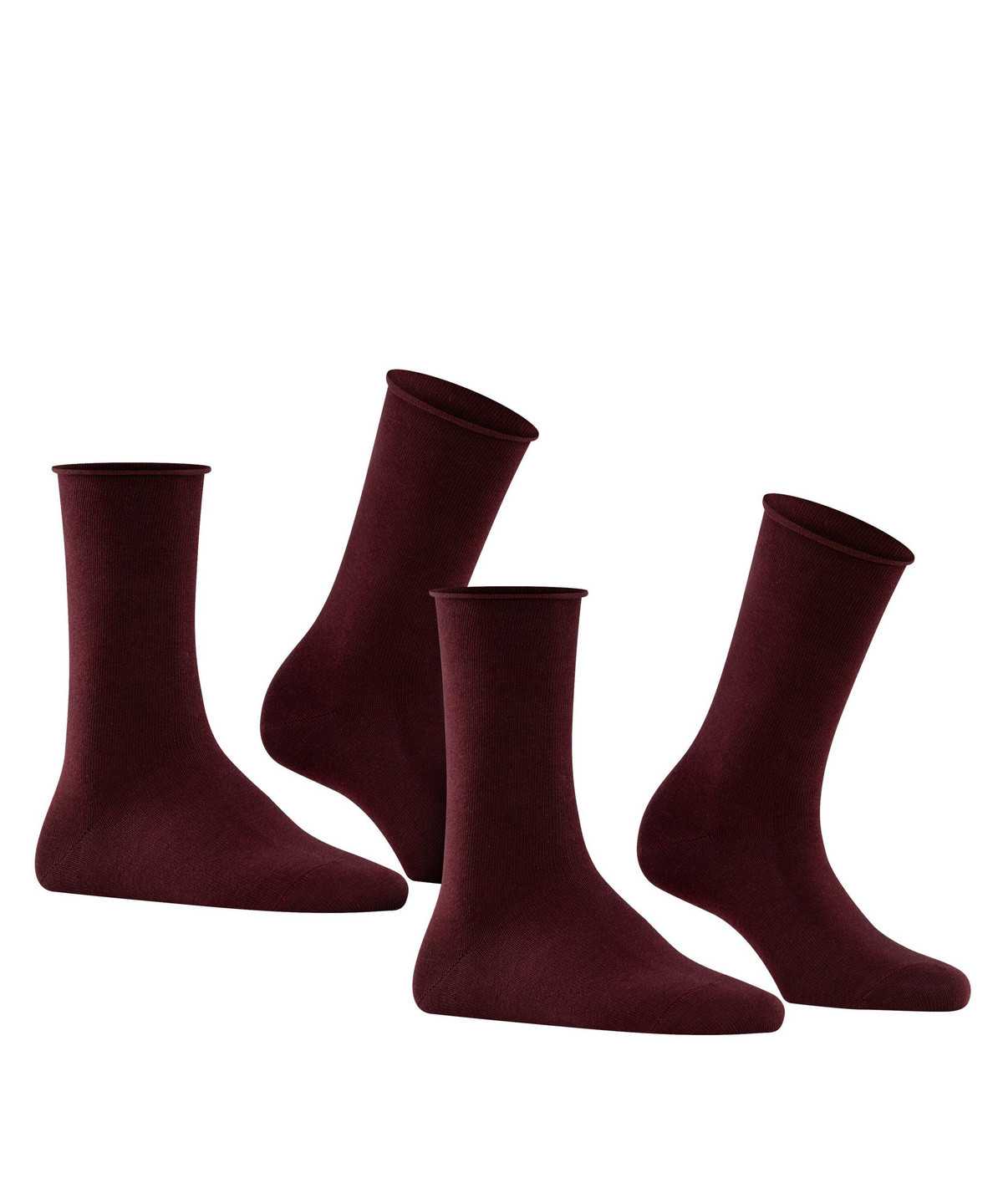 Falke Happy 2-Pack Socks Socken Damen Rot | 5832469-AM