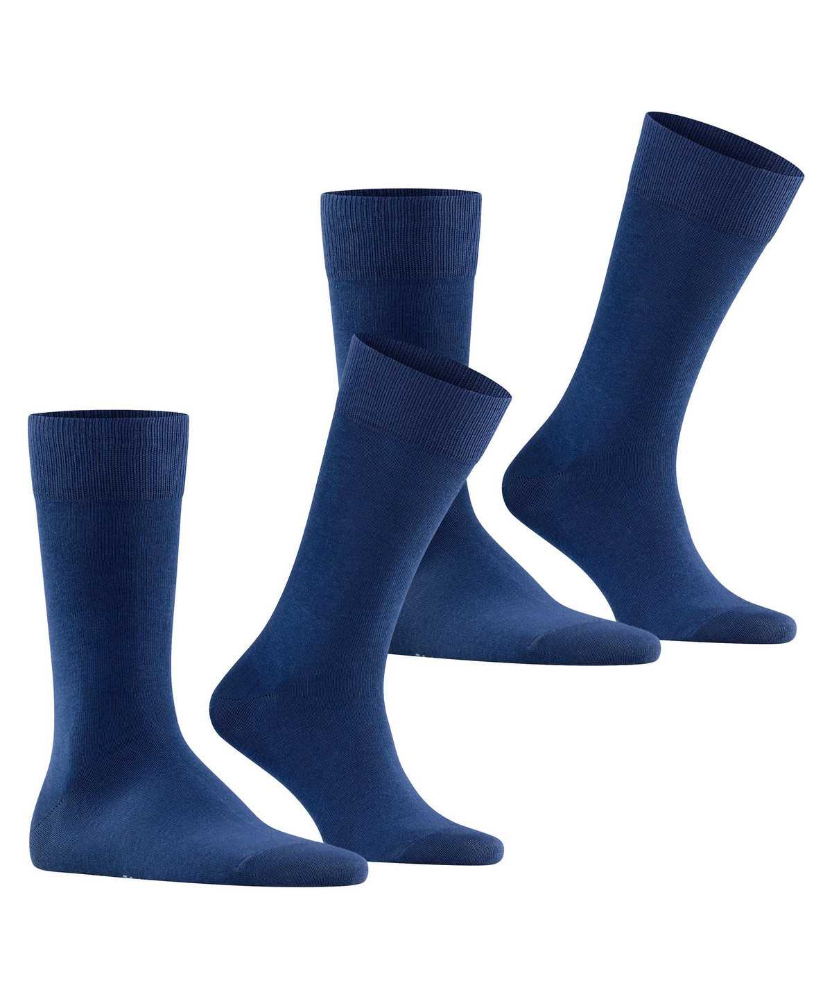 Falke Happy 2-Pack Socks Socken Herren Blau | 8692130-ZI