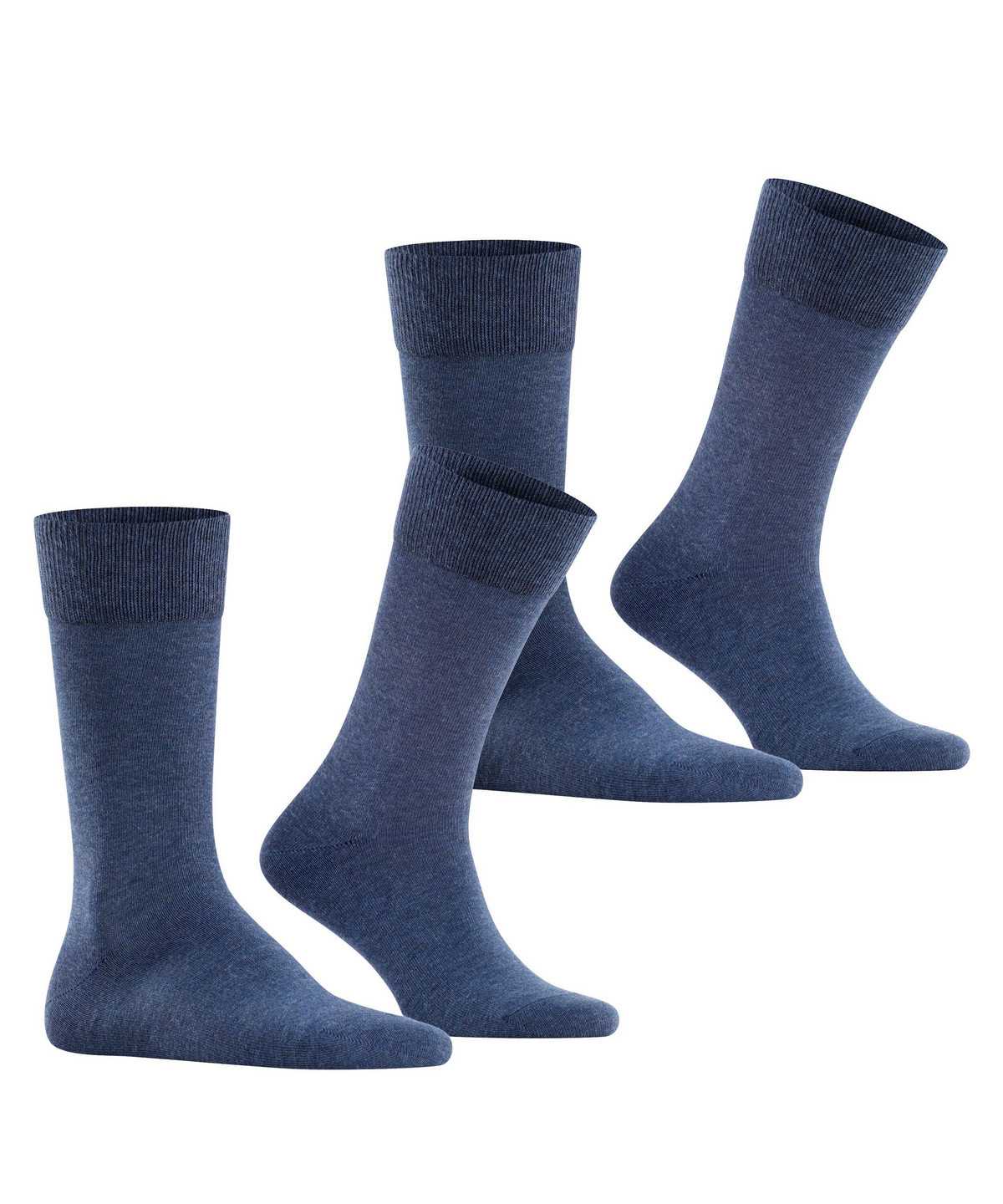 Falke Happy 2-Pack Socks Socken Herren Blau | 3581047-BE