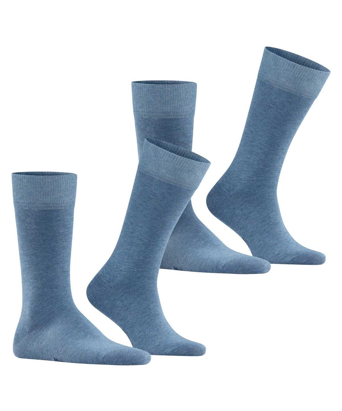 Falke Happy 2-Pack Socks Socken Herren Blau | 1025638-WZ