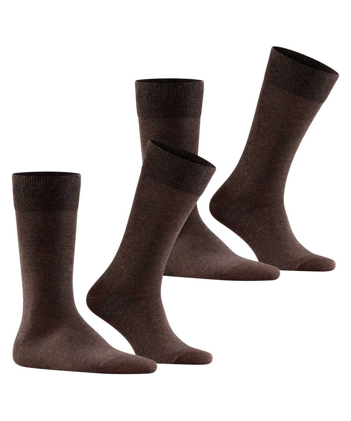 Falke Happy 2-Pack Socks Socken Herren Braun | 8052734-DP