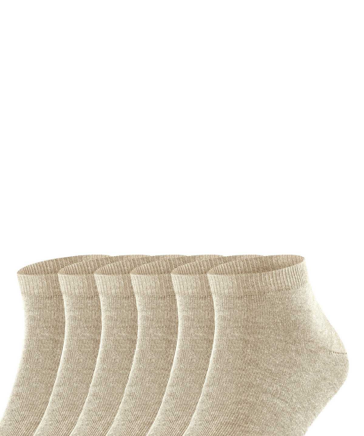 Falke Happy 6-Pack Sneaker socks Socken Herren Beige | 4708396-RU