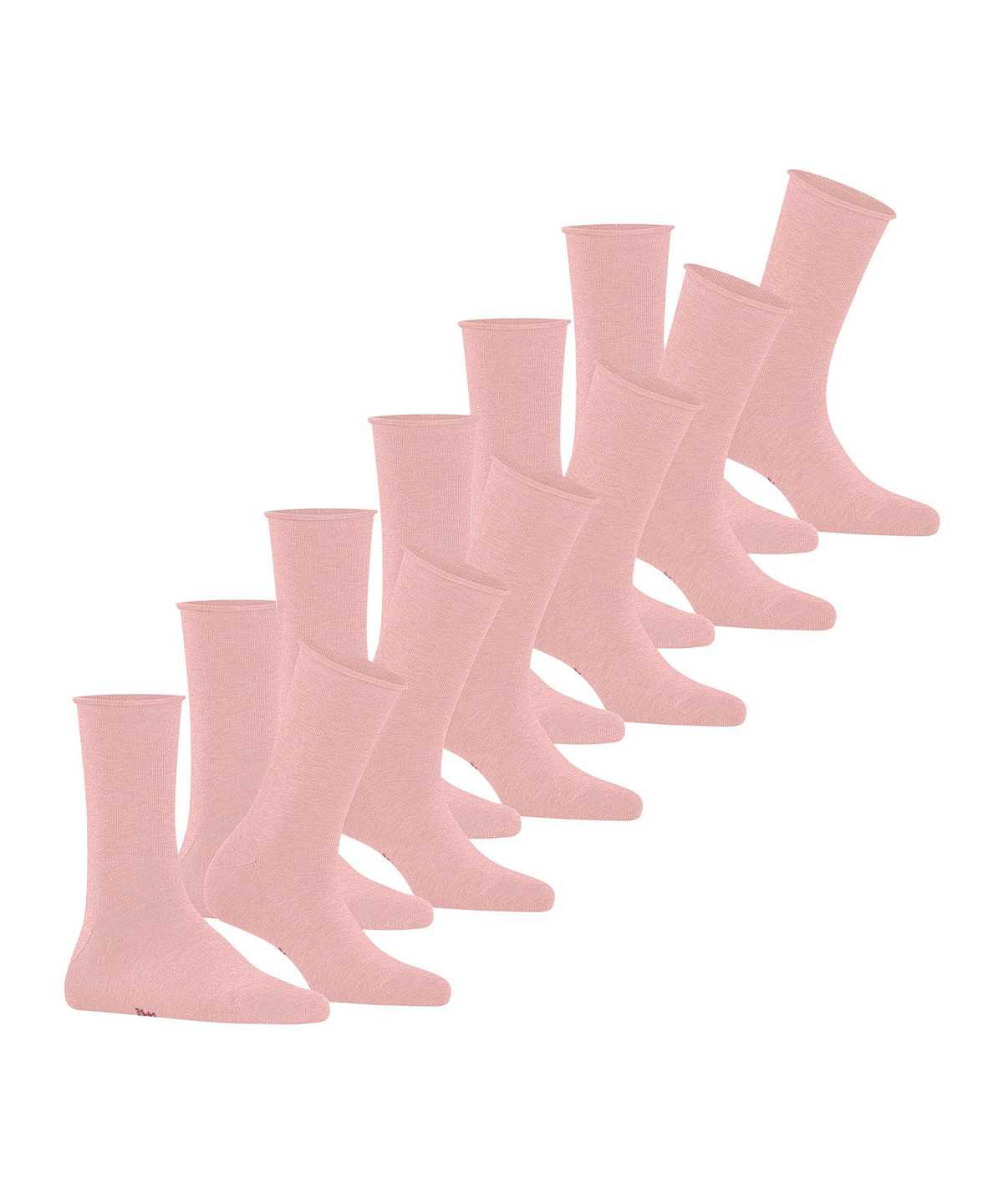 Falke Happy 6-Pack Socks Socken Damen Rosa | 8751326-BA