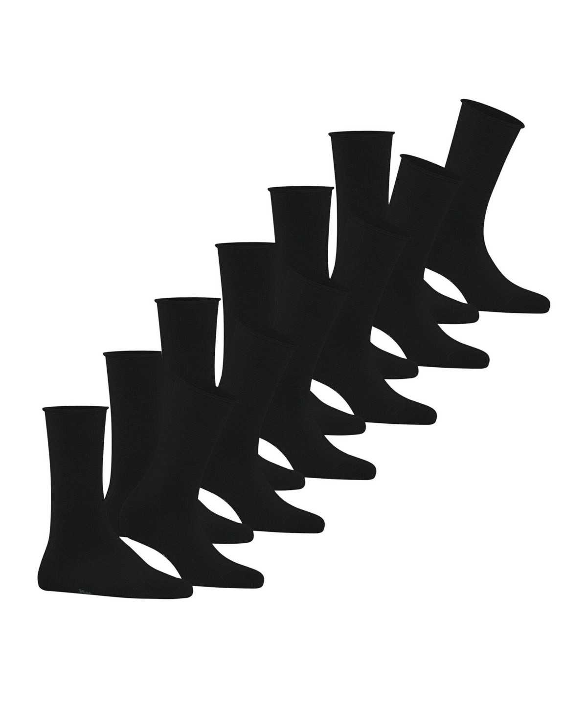 Falke Happy 6-Pack Socks Socken Damen Schwarz | 2674538-RU