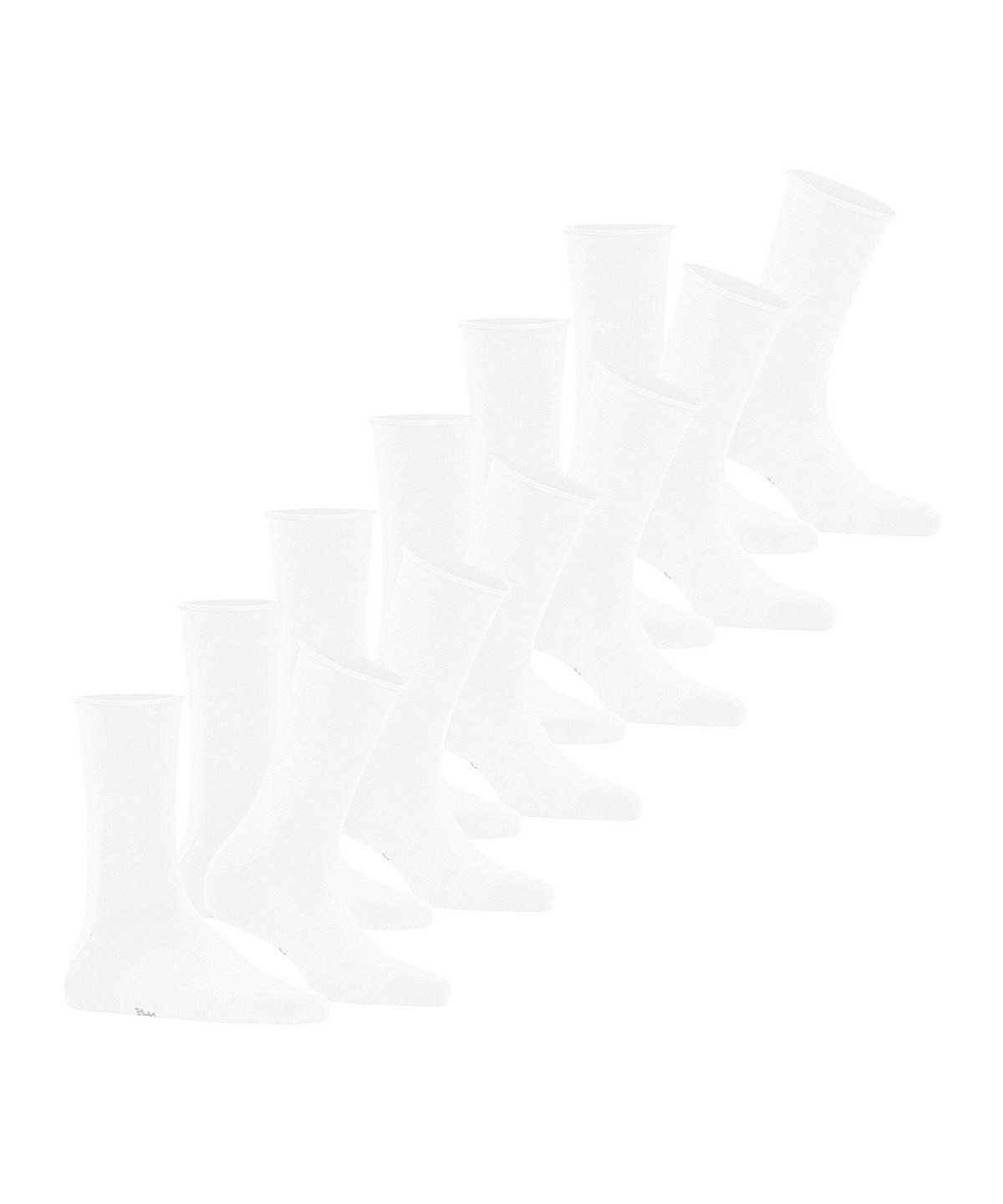 Falke Happy 6-Pack Socks Socken Damen Weiß | 9862073-VD