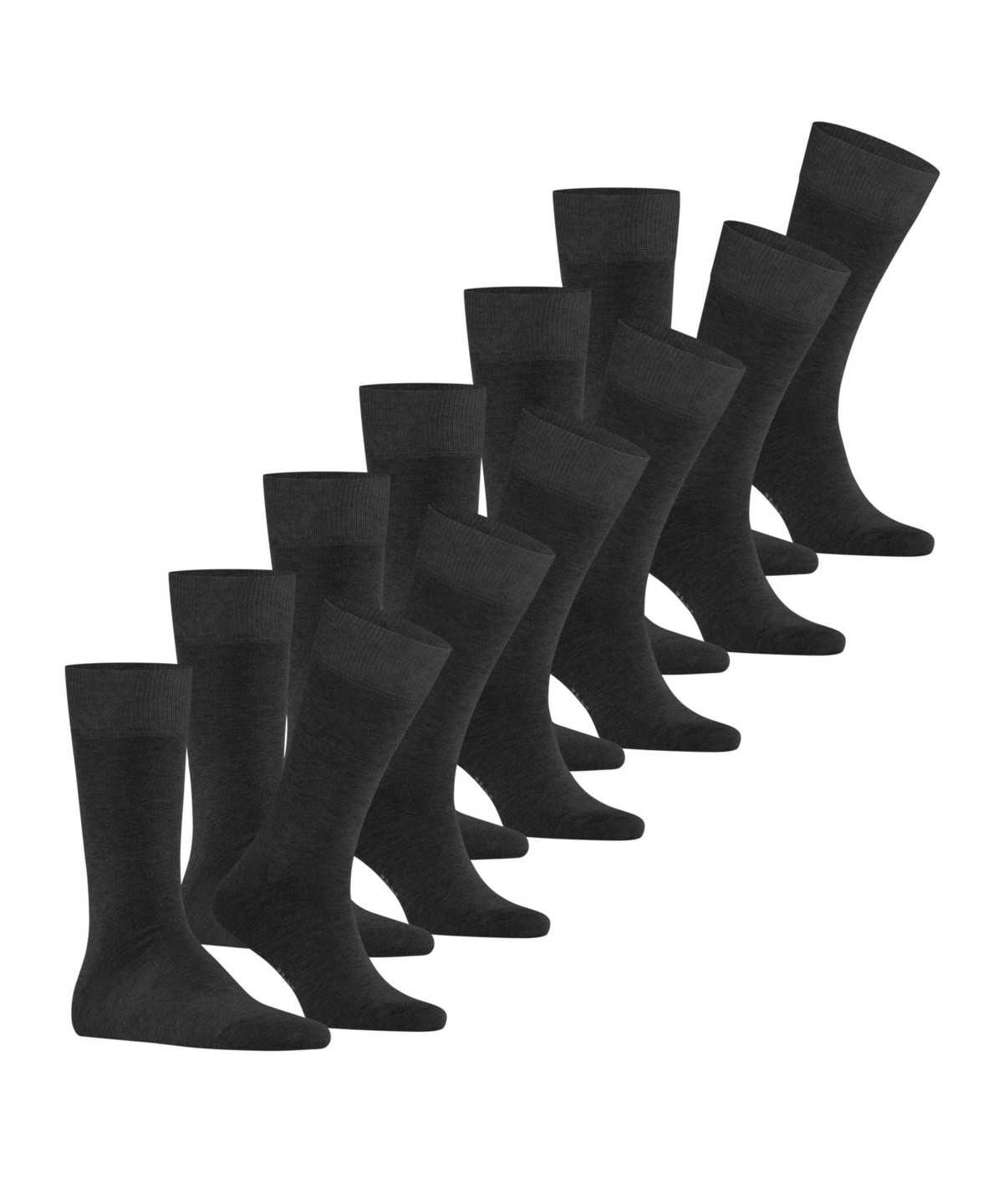 Falke Happy 6-Pack Socks Socken Herren Grau | 7568419-AL