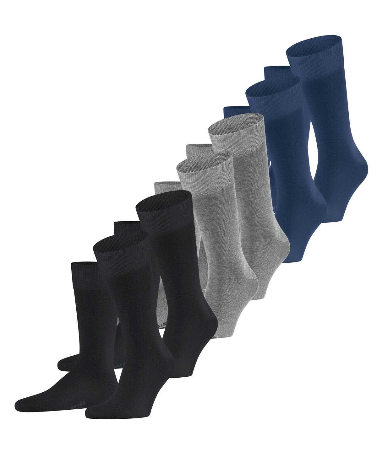 Falke Happy 6-Pack Socks Socken Herren Multicolored | 5948027-VR