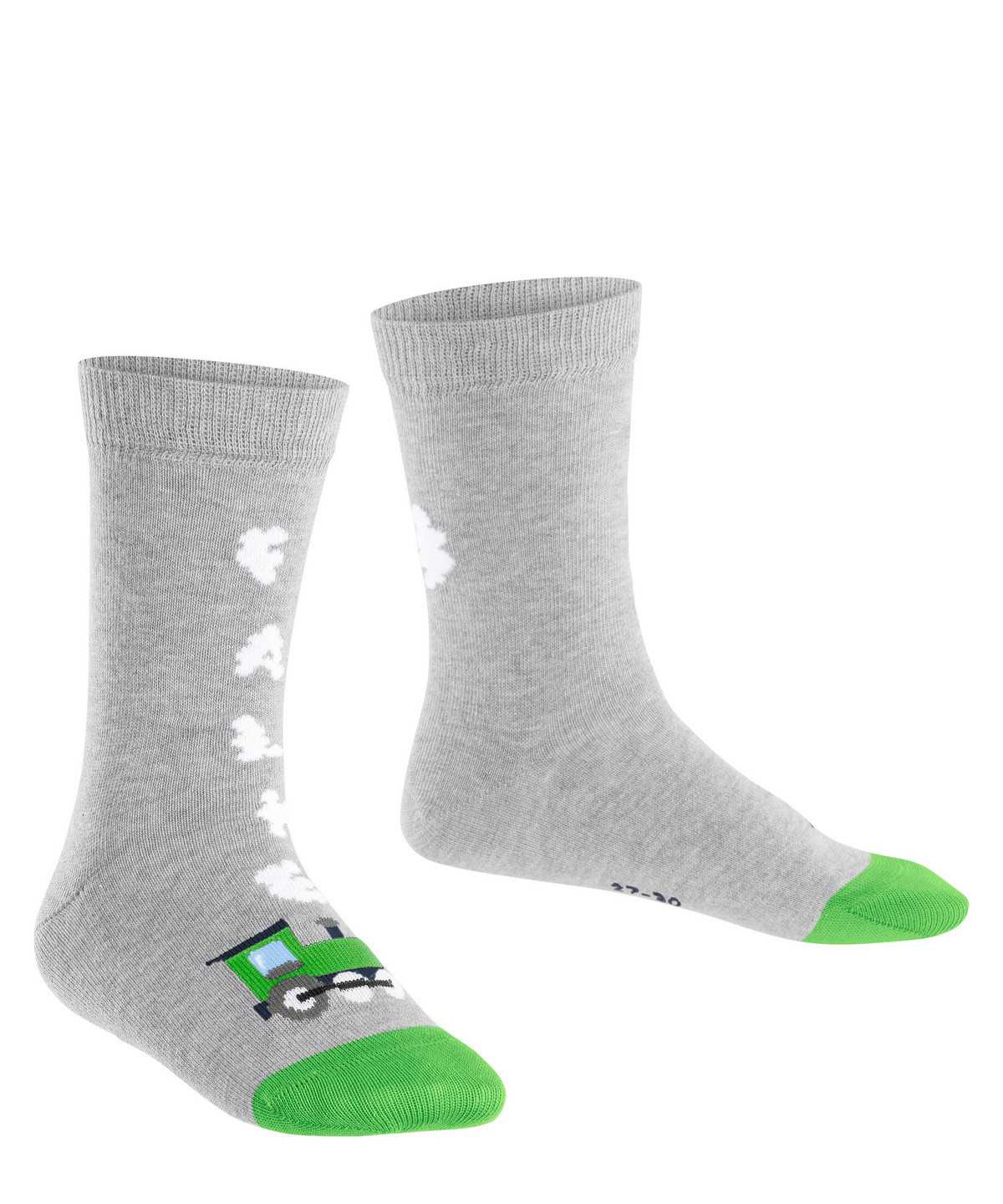 Falke Happy Locomotive Socks Socken Kinder Grau | 0937165-UC