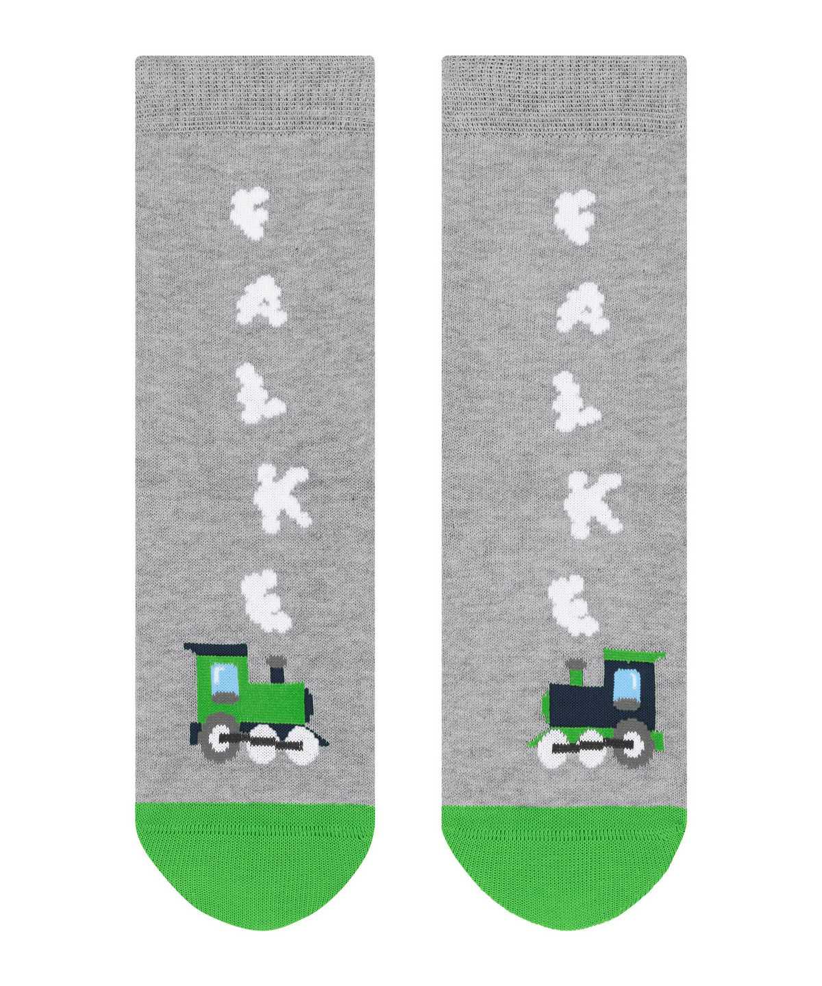 Falke Happy Locomotive Socks Socken Kinder Grau | 0937165-UC