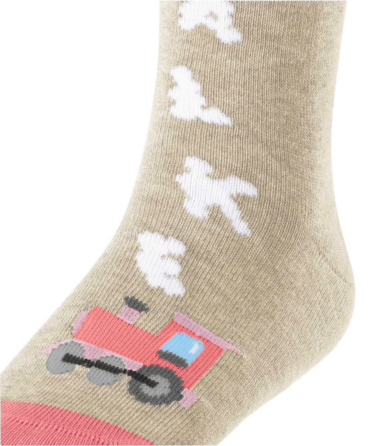 Falke Happy Locomotive Socks Socken Kinder Beige | 7398165-LW