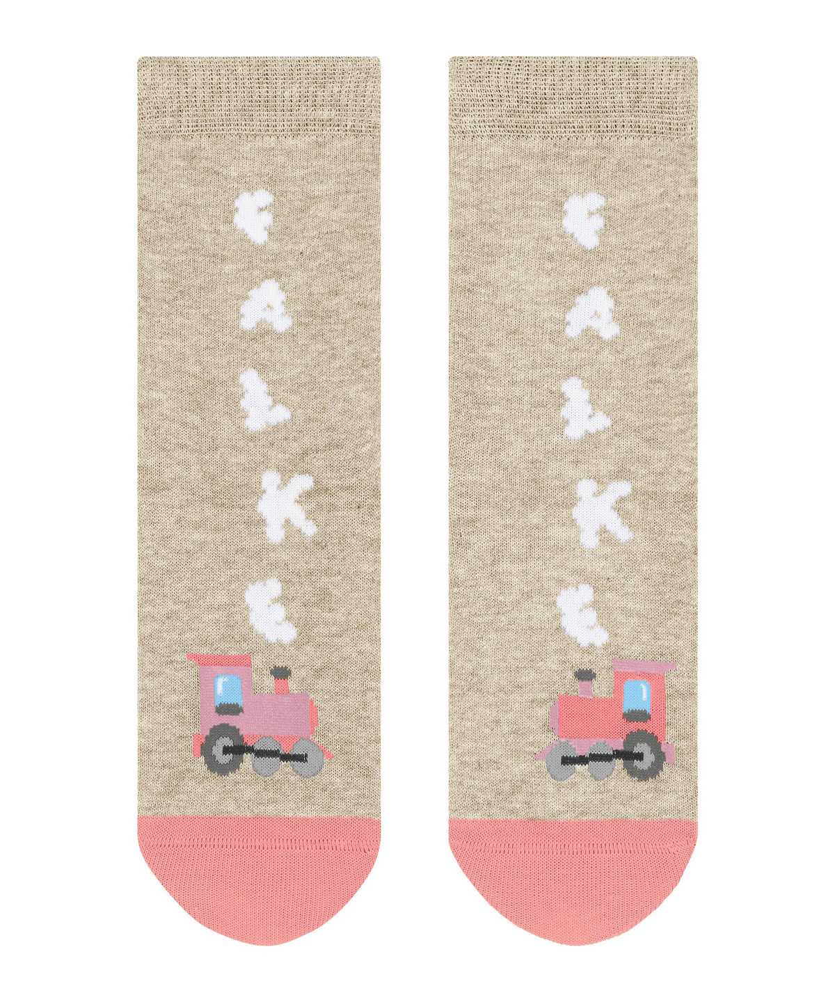 Falke Happy Locomotive Socks Socken Kinder Beige | 7398165-LW