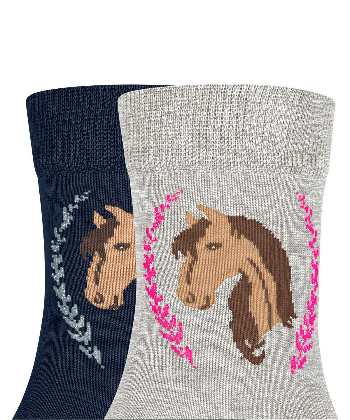 Falke Horse 2-Pack Socks Socken Kinder Multicolored | 0658412-UW