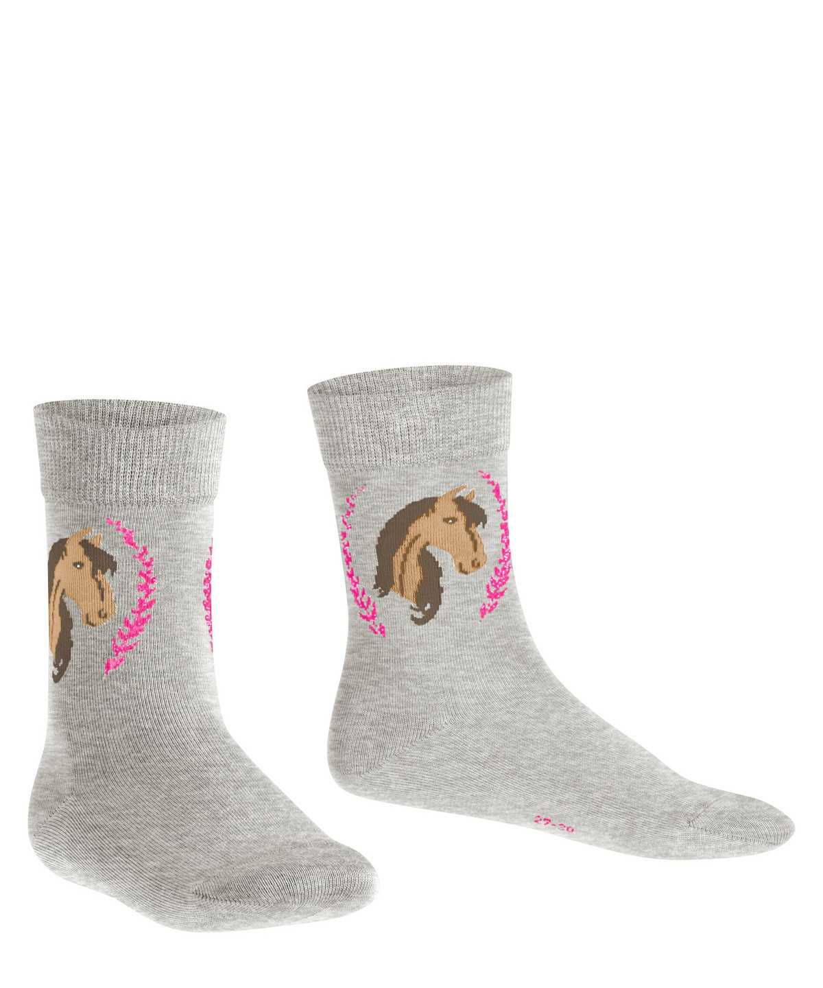 Falke Horse Socks Socken Kinder Grau | 3149082-LM